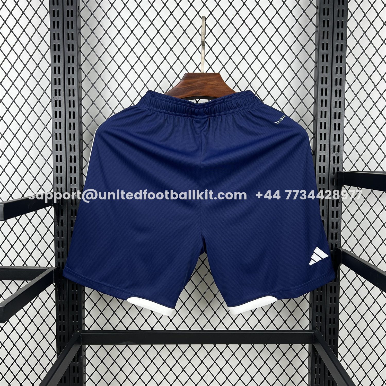 Unitedfootballkit.com | S-c-o.t l.a-n.d 2026 Home Blue Shorts - Fans Version -Customize Name, Number and Patch | Worldwide Shipping