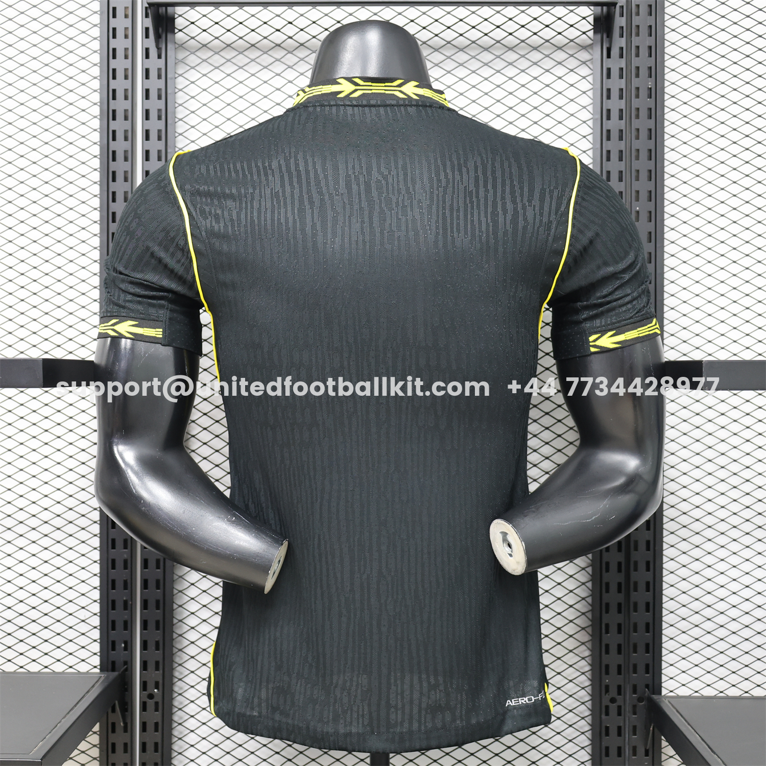 Unitedfootballkit.com | C.H.E.L.S.E.A 25-26 Black With Gold Special Jersey - Player Version -Customize Name, Number and Patch | Worldwide Shipping