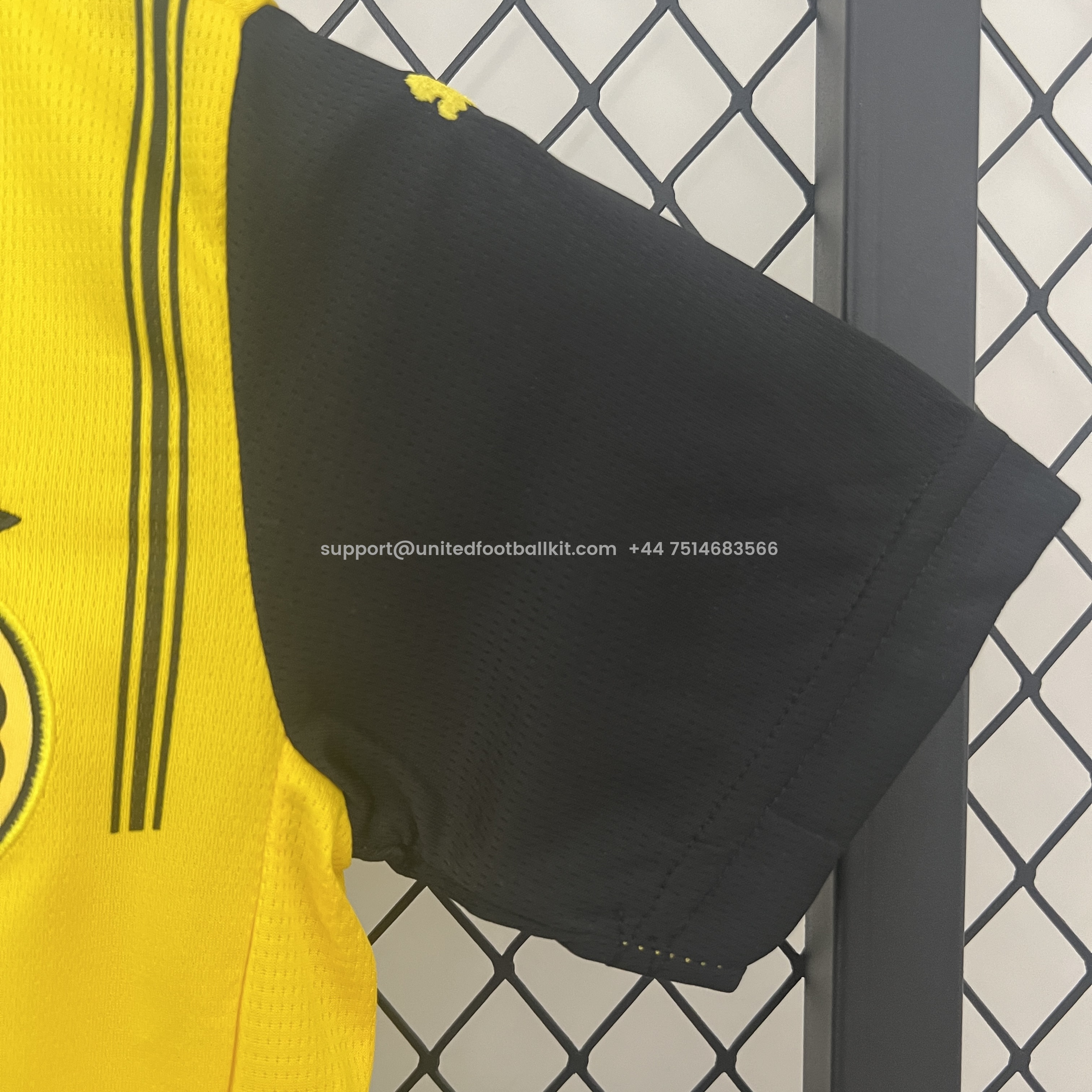 Unitedfootballkit.com | Dortmund 24-25 Home Stadium Kids Kit -Customize Name, Number and Patch | Worldwide Shipping