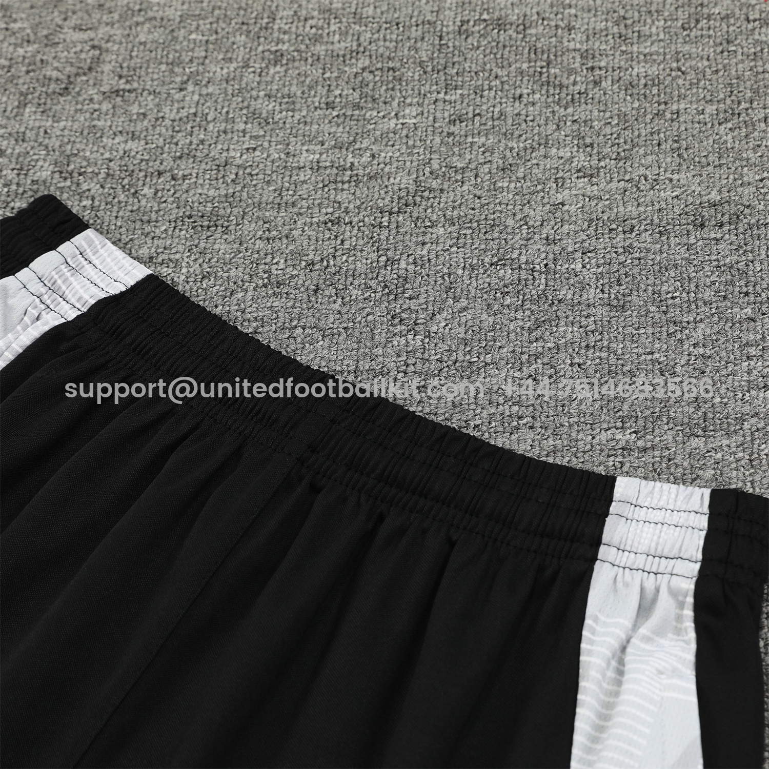 Unitedfootballkit.com | Arsenal 24-25 Vest Training Set - Black -Customize Name, Number and Patch | Worldwide Shipping