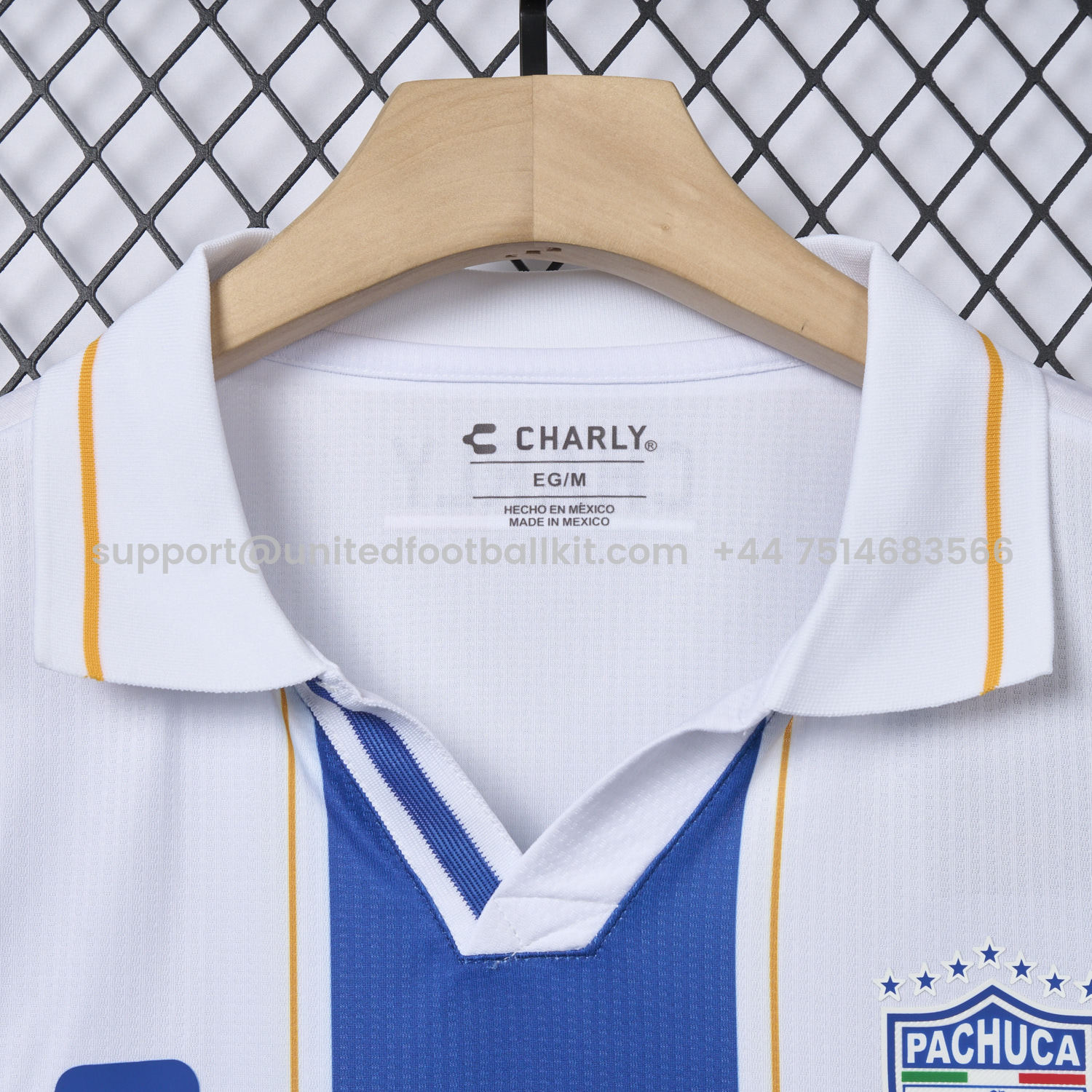 Unitedfootballkit.com | Pachuca 25-26 Home Jersey - Fans Version -Customize Name, Number and Patch | Worldwide Shipping