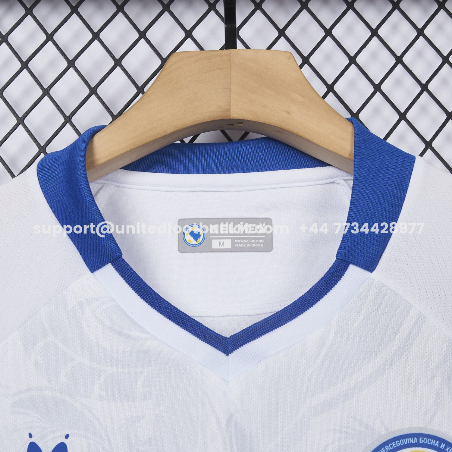 Unitedfootballkit.com | Bosnia and Herzegovina 2025 Away Jersey - Fans Version -Customize Name, Number and Patch | Worldwide Shipping