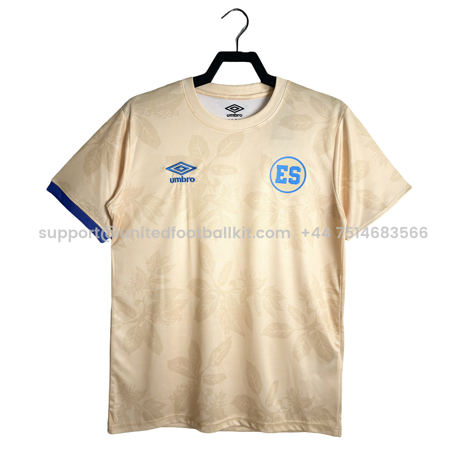 Unitedfootballkit.com | El Salvador 2025-26 Yellow Pre-Match Jersey - Fans Version -Customize Name, Number and Patch | Worldwide Shipping