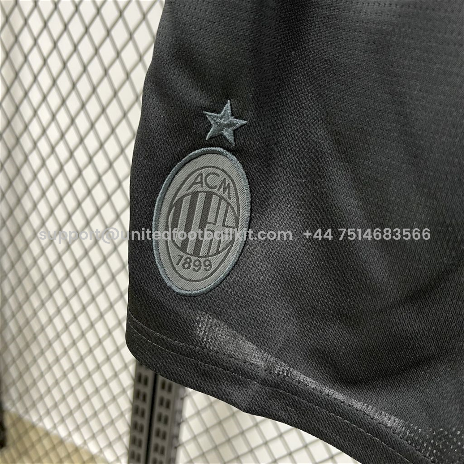 Unitedfootballkit.com | AC Milan 24-25 Fourth “Diavoli” Special Edition Kids Kit -Customize Name, Number and Patch | Worldwide Shipping