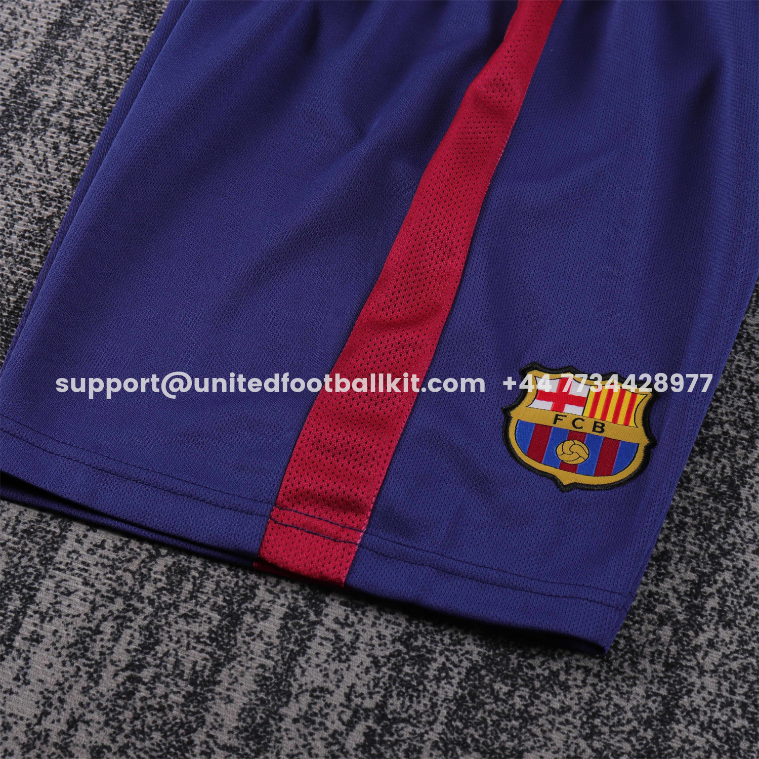 Unitedfootballkit.com | Retro Barcelona 2014-15 Home Kids Kit -Customize Name, Number and Patch | Worldwide Shipping