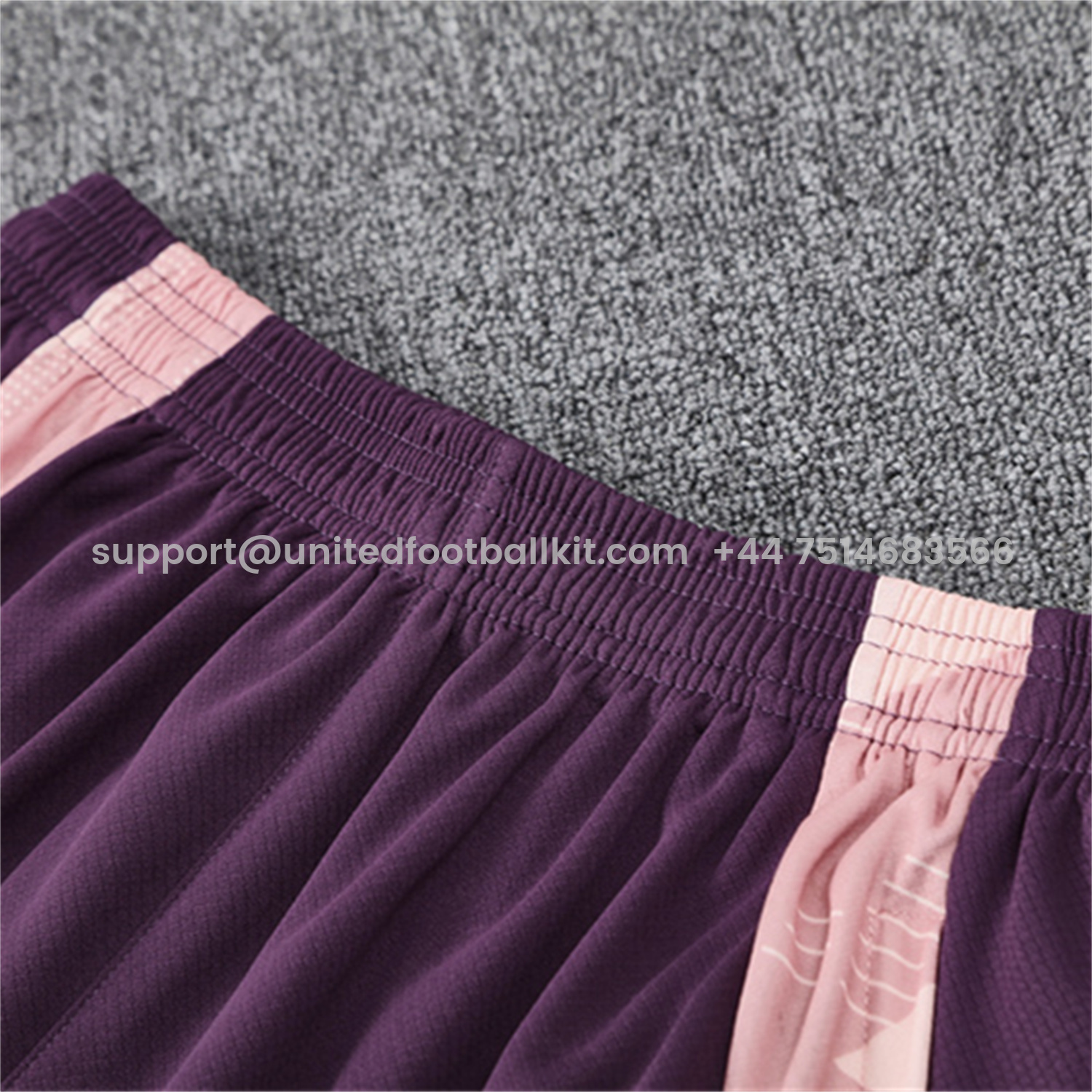 Unitedfootballkit.com | Arsenal 24-25 Short-Sleeve Training Set - Purple -Customize Name, Number and Patch | Worldwide Shipping