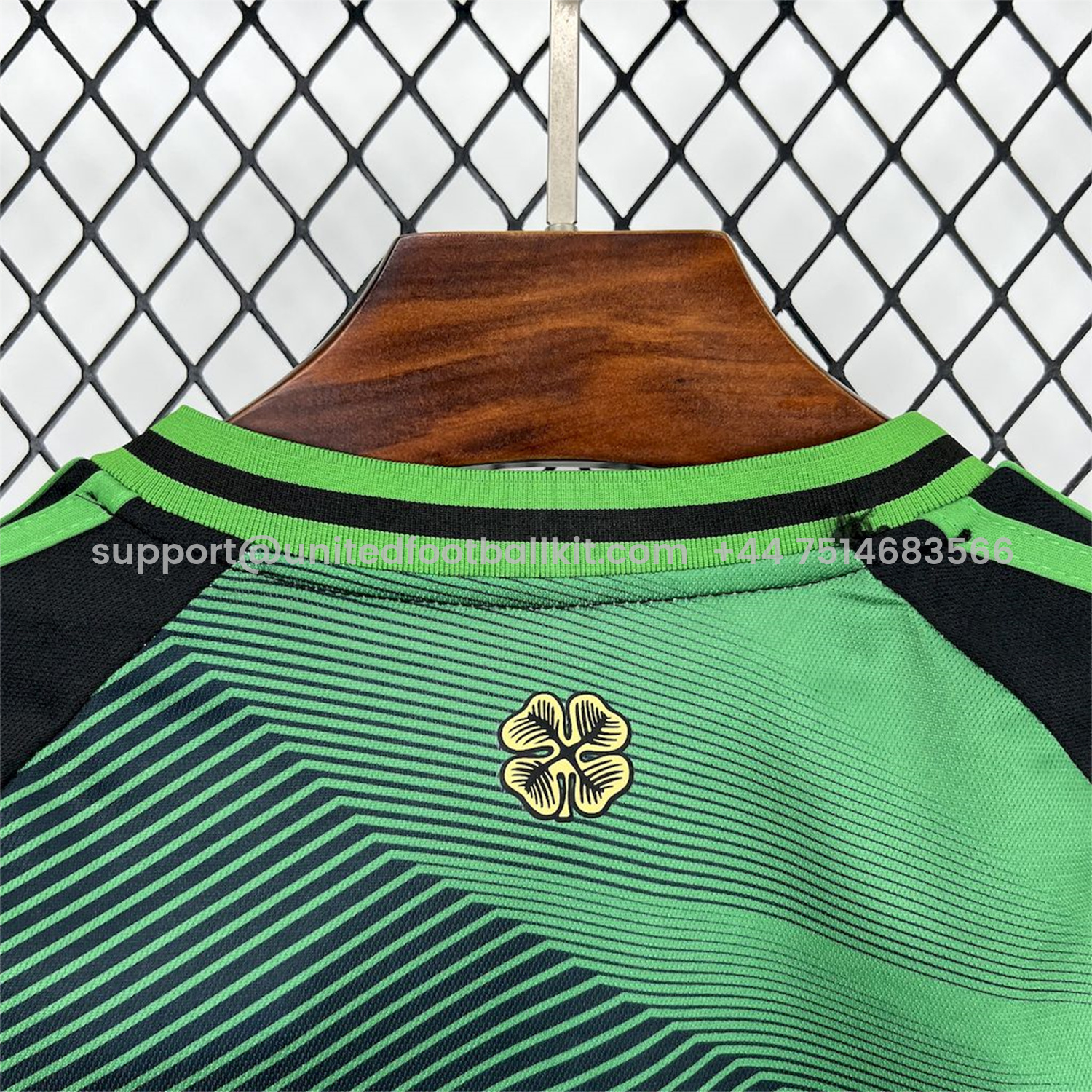 Unitedfootballkit.com | Celtic 25-26 Green Lines Special Edition Jersey - Fans Version -Customize Name, Number and Patch | Worldwide Shipping