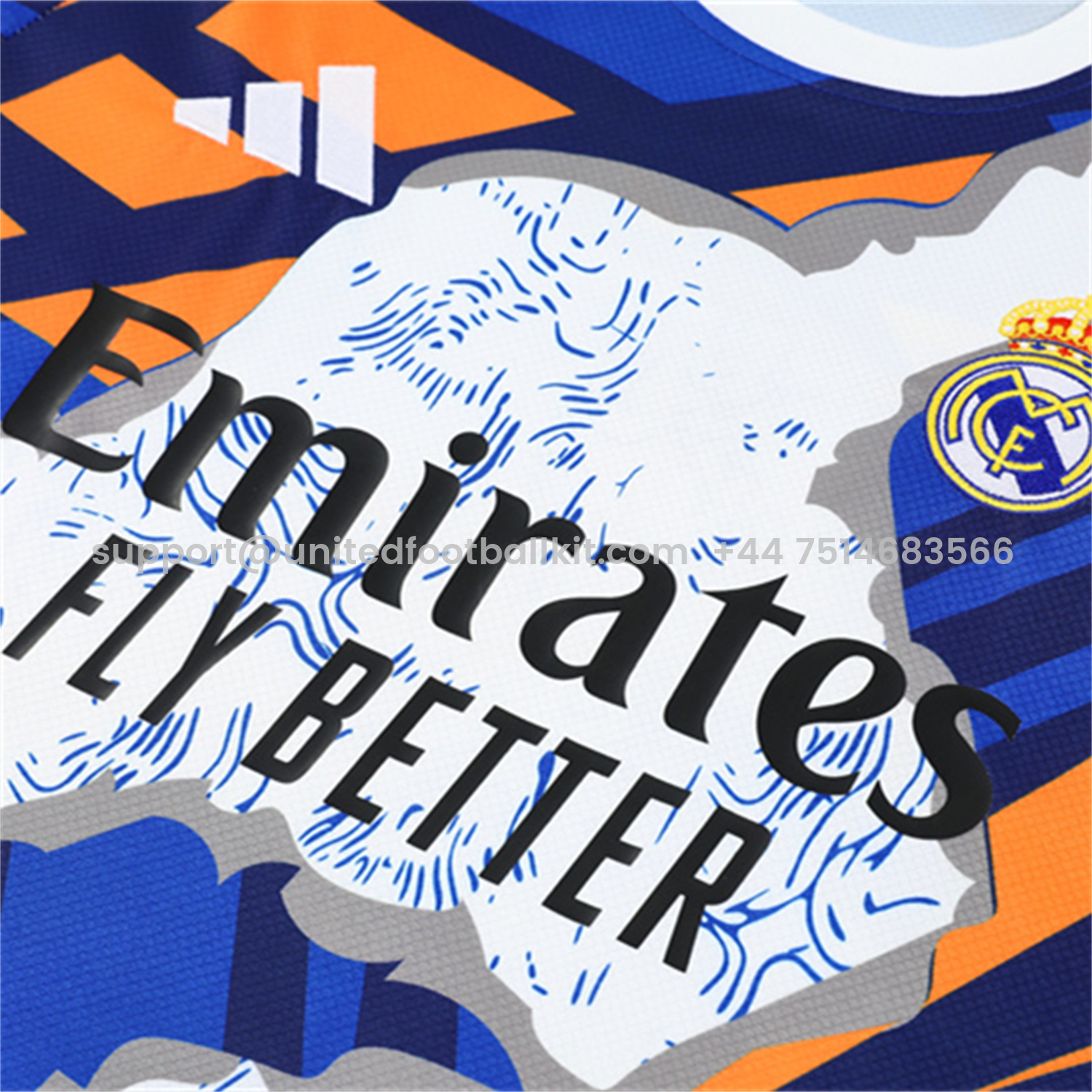 Unitedfootballkit.com | Real Madrid 25-26 Short-Sleeve Training Set - CamouflageTop & Black Shorts -Customize Name, Number and Patch | Worldwide Shipping