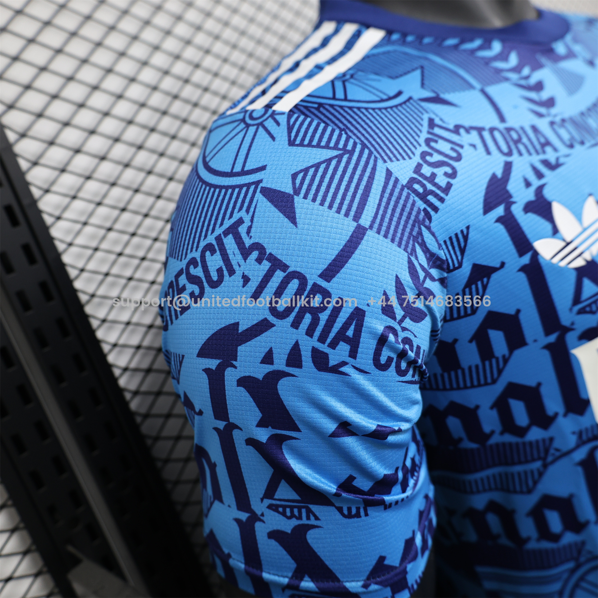 Unitedfootballkit.com | Arsenal 24-25 Blue 1986 Special Edition Jersey - Player Version -Customize Name, Number and Patch | Worldwide Shipping