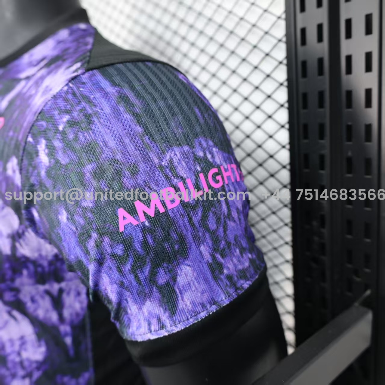 Unitedfootballkit.com | Barcelona 25-26 Purple Rock Pattern Jersey - Player Version -Customize Name, Number and Patch | Worldwide Shipping