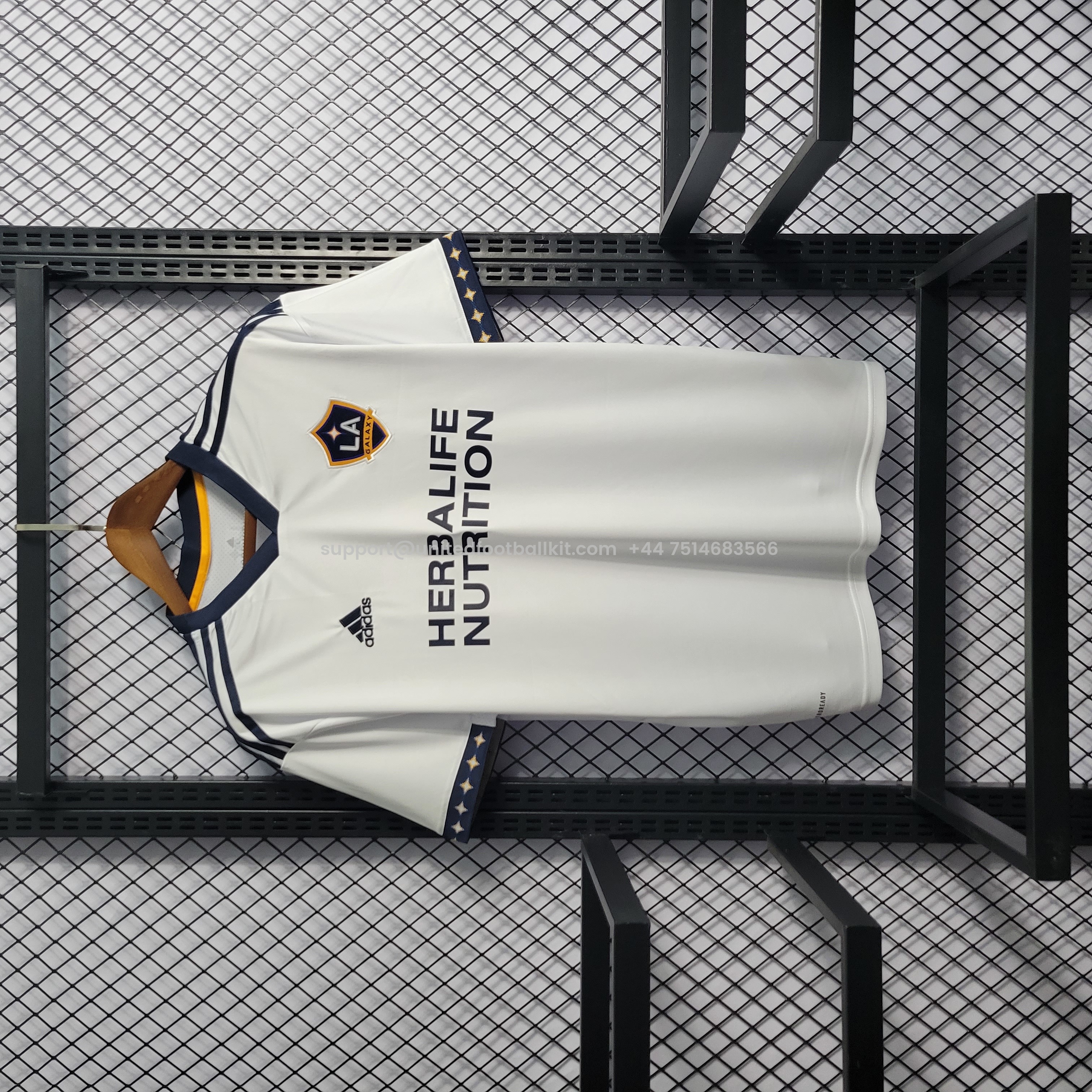 Unitedfootballkit.com | LA Galaxy 22-23 Home Stadium Jersey - Fans Version -Customize Name, Number and Patch | Worldwide Shipping