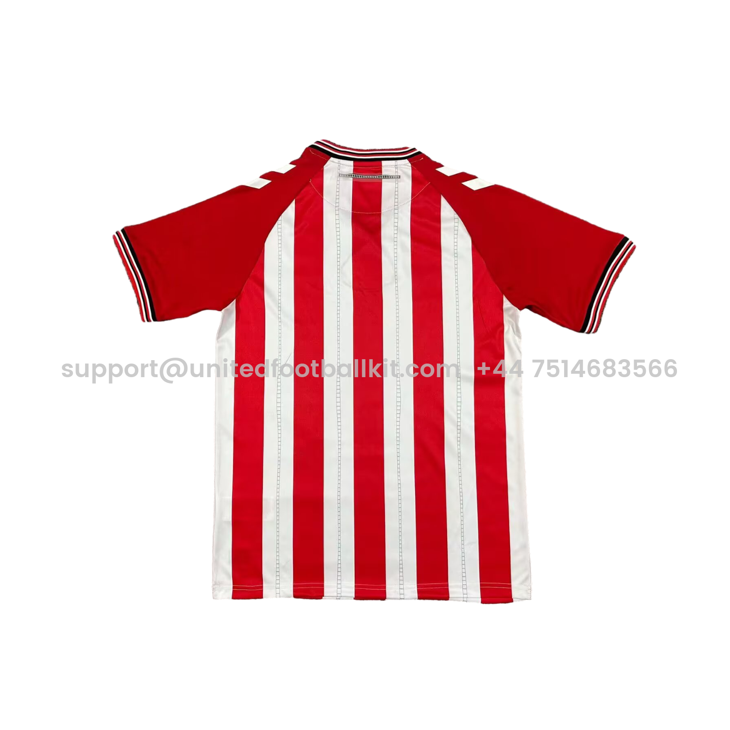 Unitedfootballkit.com | Sunderland 25-26 Home Red Jersey - Fans Version -Customize Name, Number and Patch | Worldwide Shipping