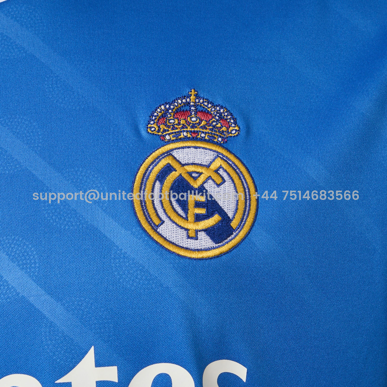 Unitedfootballkit.com | Real Madrid 25-26 Third Blue Jersey - Fans Version -Customize Name, Number and Patch | Worldwide Shipping