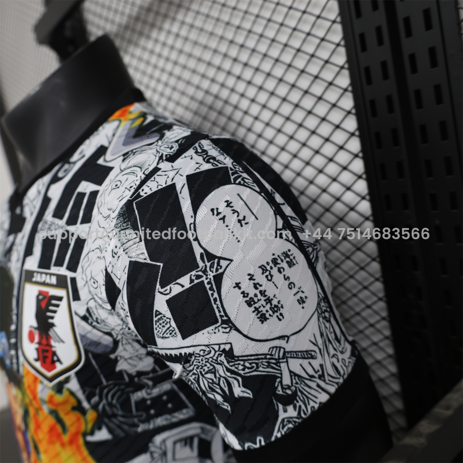 Unitedfootballkit.com | Japan 24-25 Sabo & Fire Special Edition Jersey - Player Version -Customize Name, Number and Patch | Worldwide Shipping