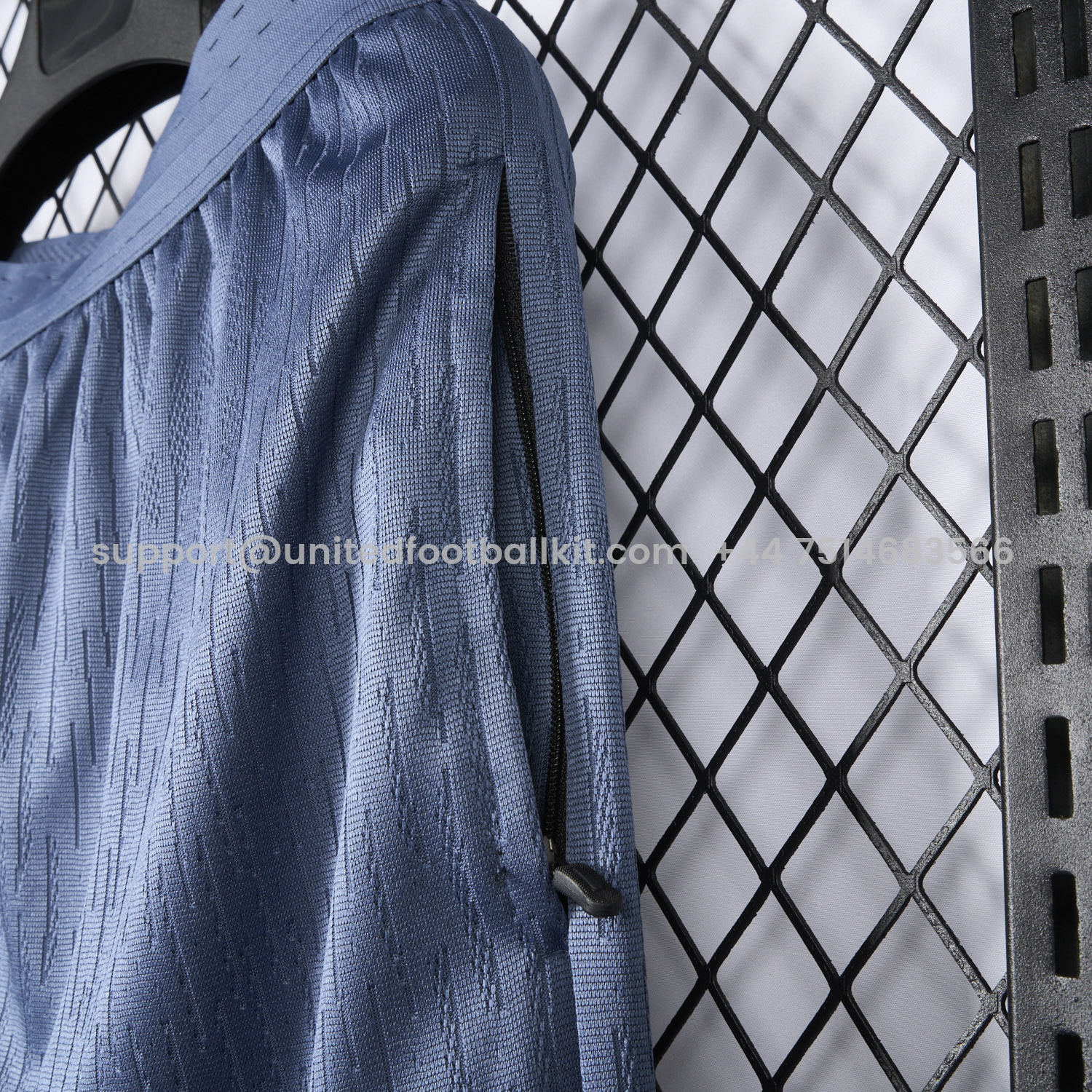 Unitedfootballkit.com | Barcelona 25-26 Blue-Grey Training Pants - Player Version -Customize Name, Number and Patch | Worldwide Shipping