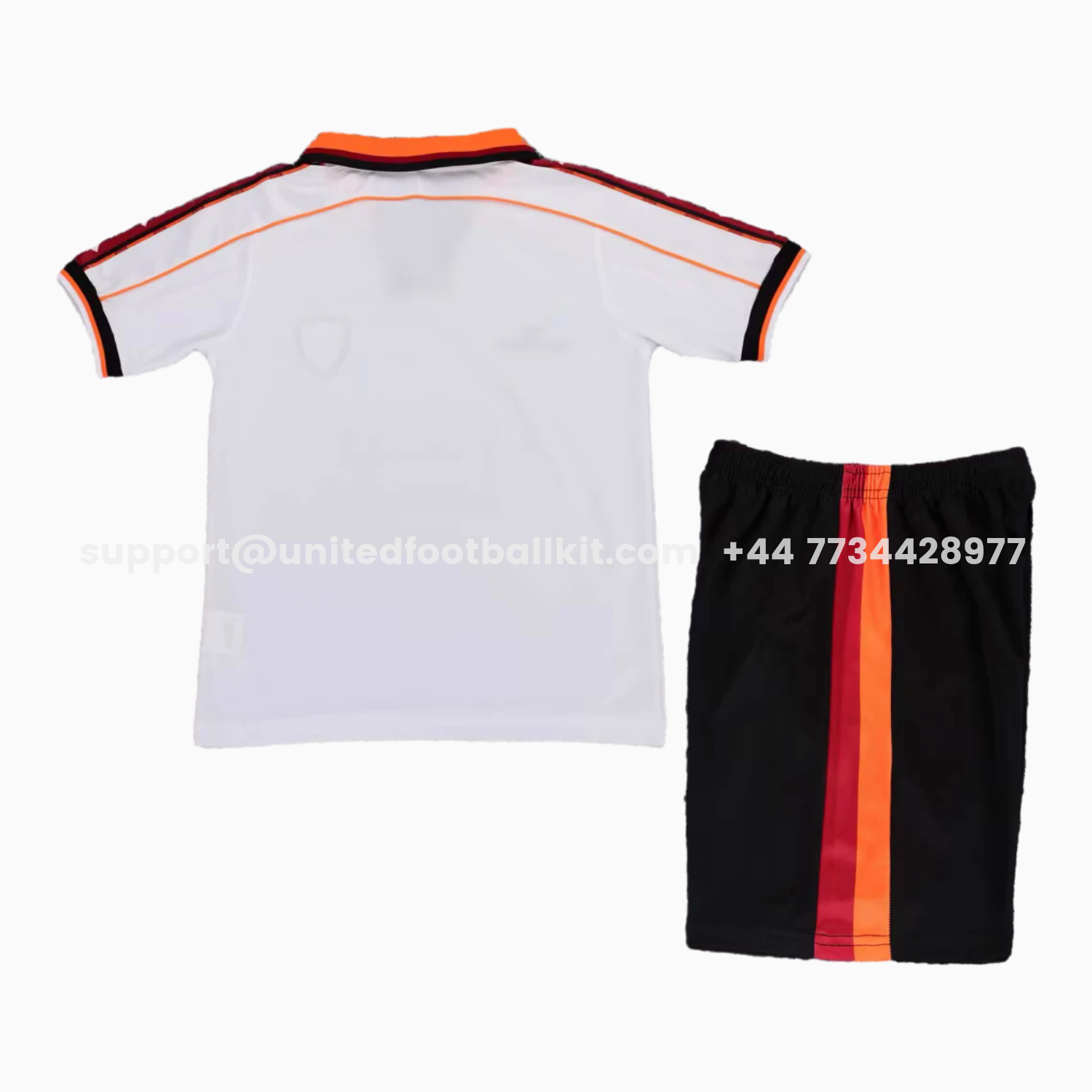 Unitedfootballkit.com | Retro Roma 1998-99 Away Kids Kit -Customize Name, Number and Patch | Worldwide Shipping