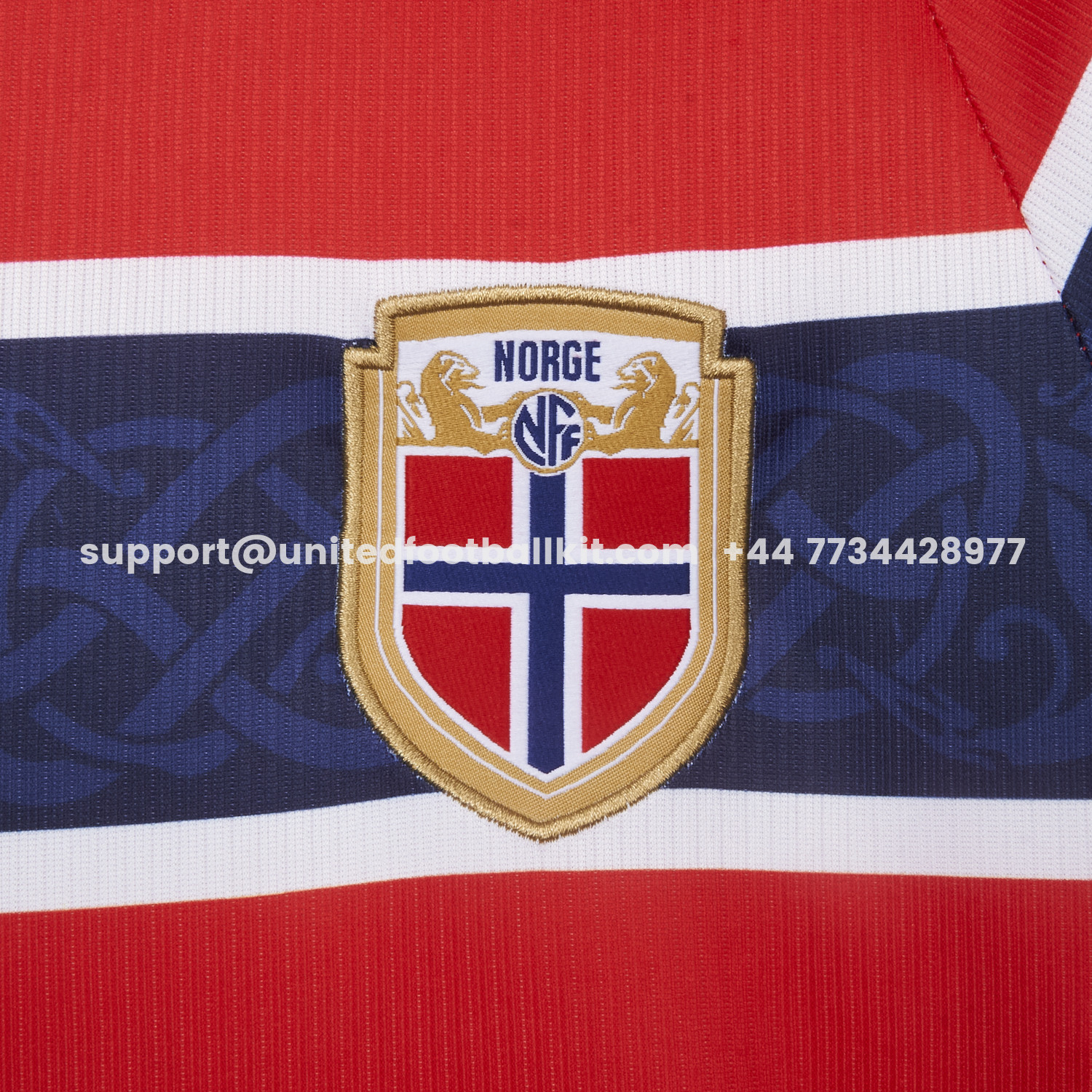 Unitedfootballkit.com | Norway 2026 Home Jersey - Fans Version -Customize Name, Number and Patch | Worldwide Shipping