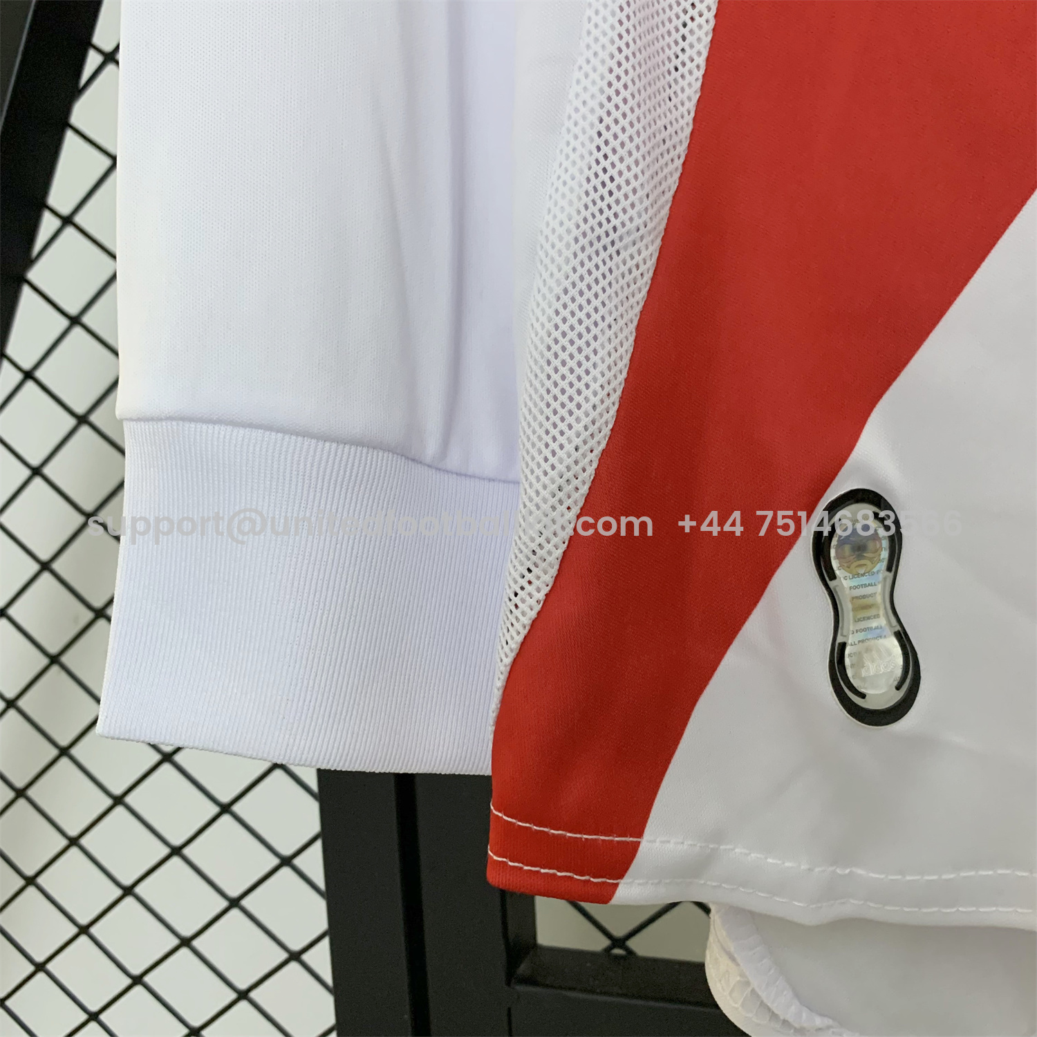 Unitedfootballkit.com | Retro River Plate 2006-07 Home Long Sleeves Jersey -Customize Name, Number and Patch | Worldwide Shipping