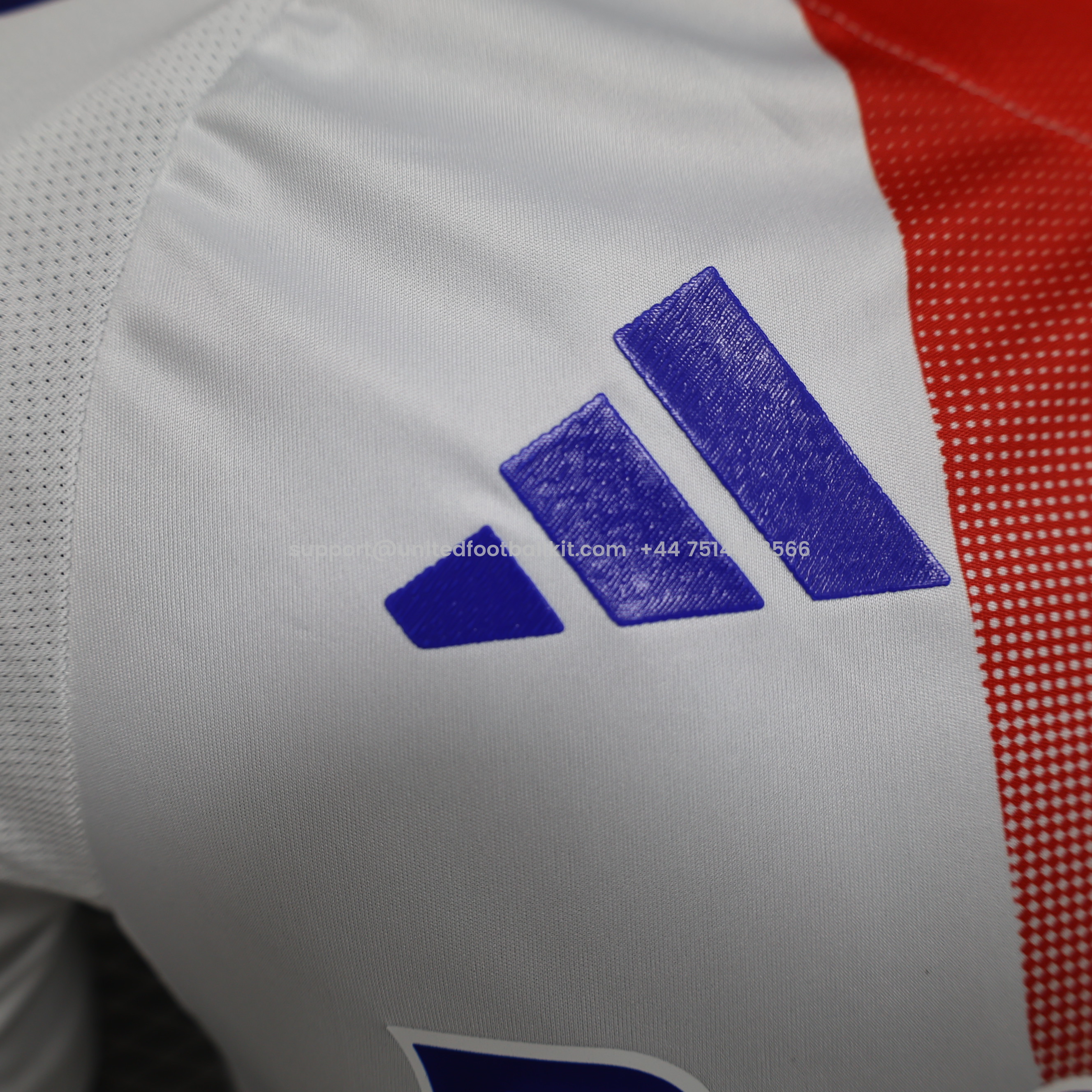 Unitedfootballkit.com | Olympique Lyonnais Lyon 24-25 Home Stadium Jersey - Player Version -Customize Name, Number and Patch | Worldwide Shipping