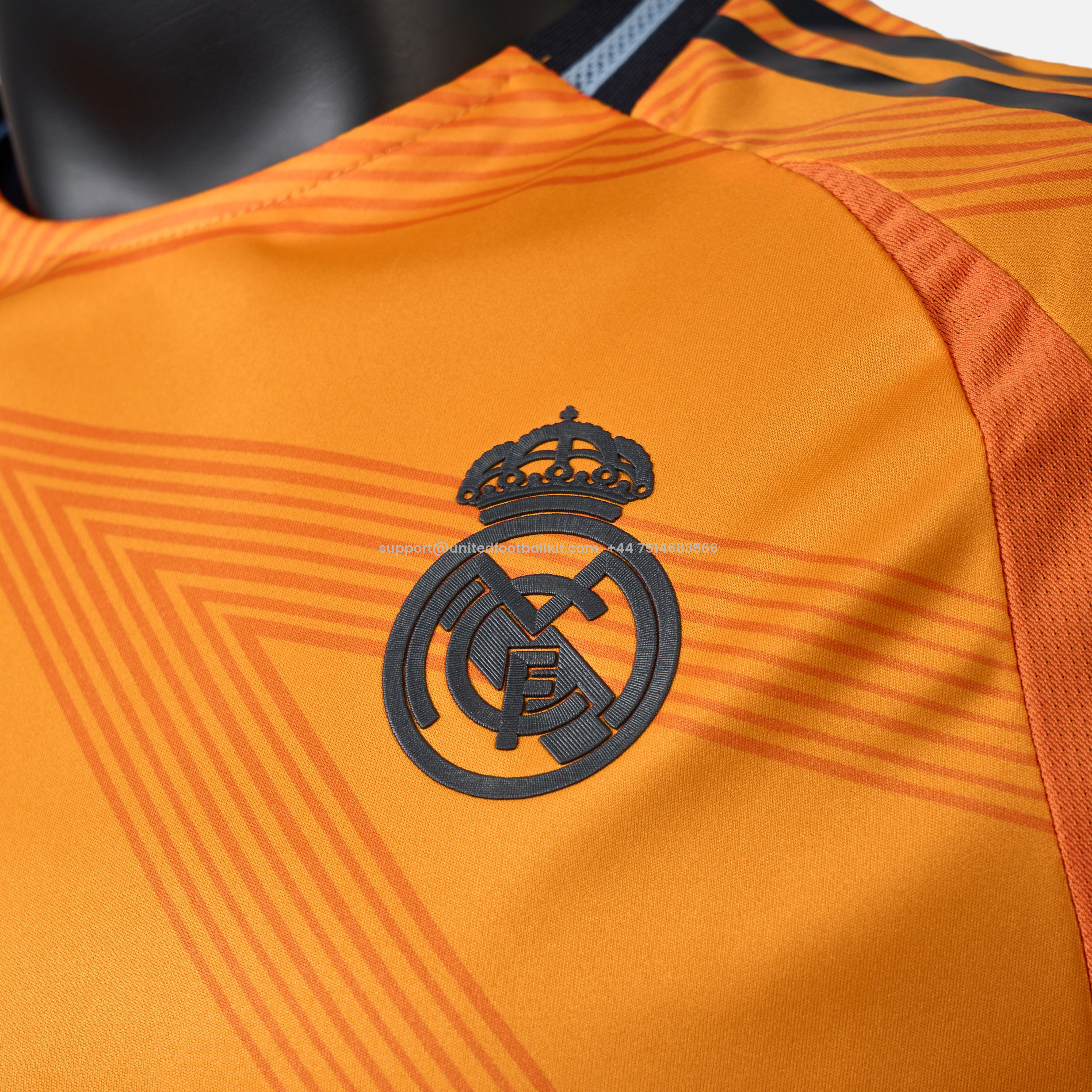 Unitedfootballkit.com | Real Madrid 24-25 Away Jersey - Player Version -Customize Name, Number and Patch | Worldwide Shipping