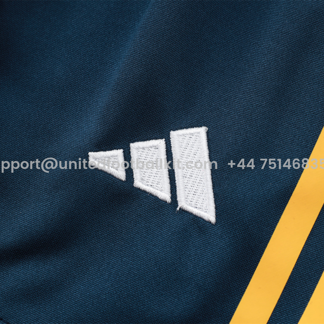 Unitedfootballkit.com | Real Madrid 24-25 Vest Training Set - White -Customize Name, Number and Patch | Worldwide Shipping