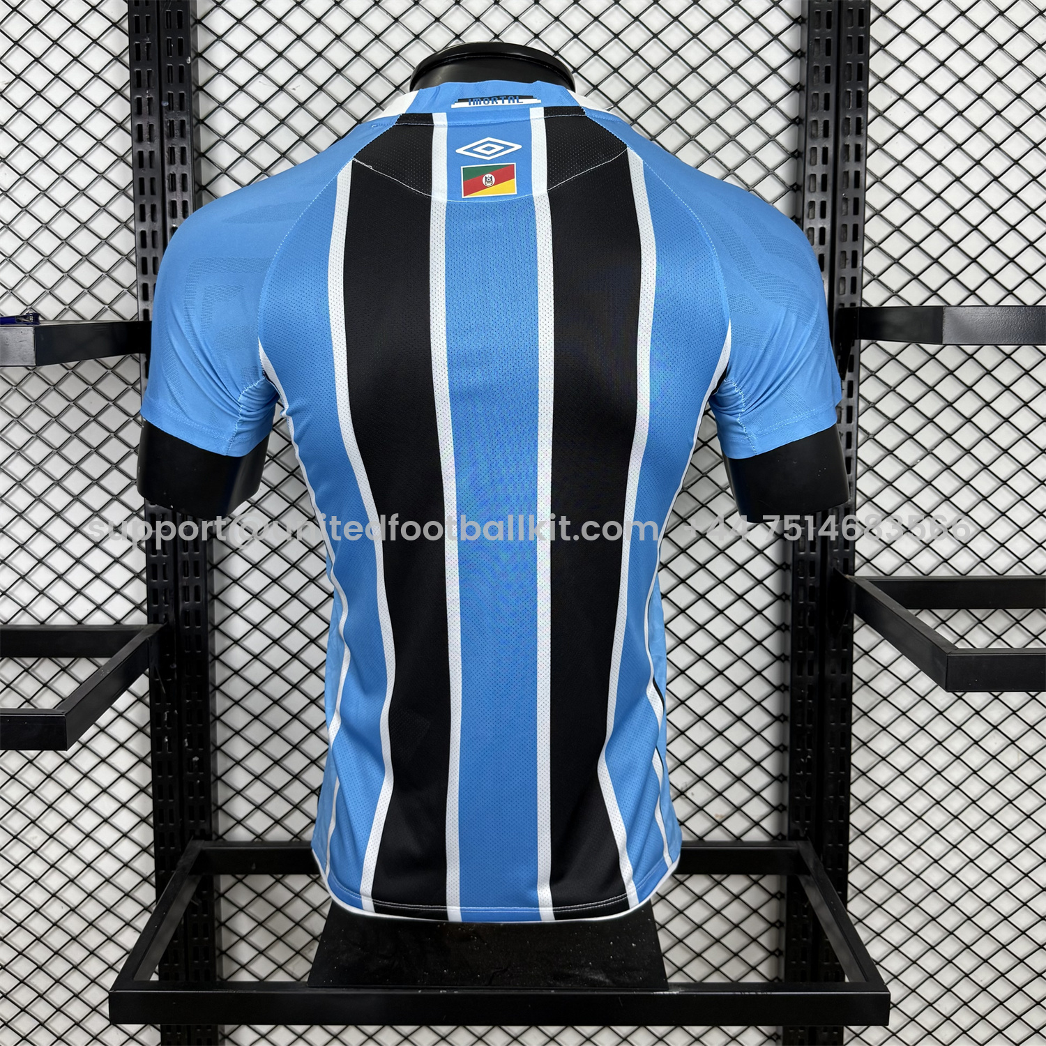 Unitedfootballkit.com | Gremio 25-26 Home Unsponsored Jersey - Player Version -Customize Name, Number and Patch | Worldwide Shipping