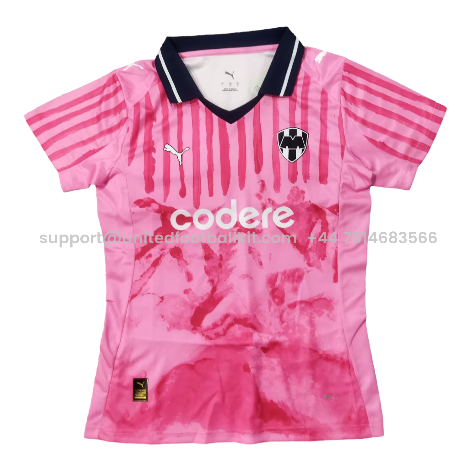 Unitedfootballkit.com | Women's Rayados Monterrey 25-26 Club World Cup Pink GK Goalkeeper Jersey -Customize Name, Number and Patch | Worldwide Shipping