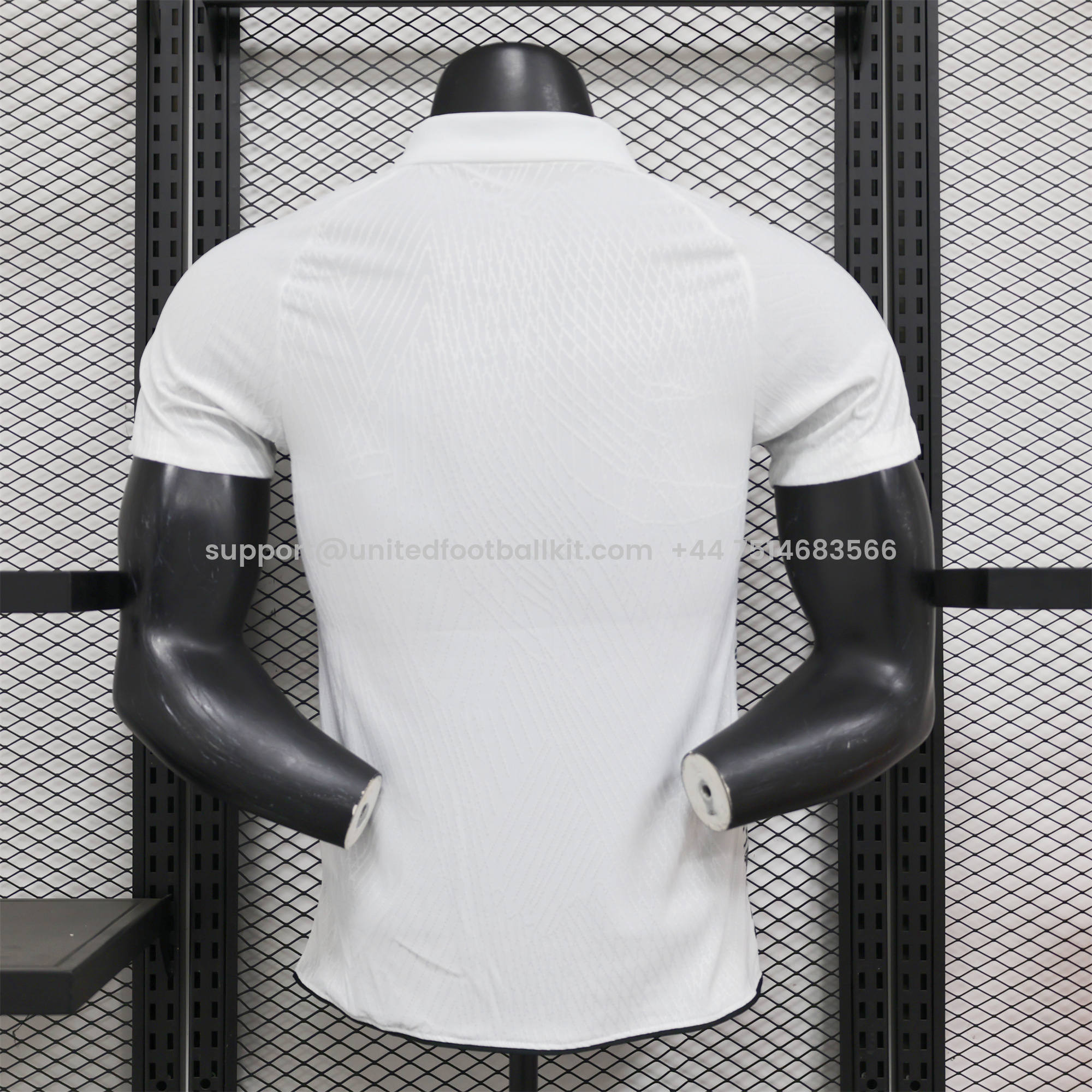Unitedfootballkit.com | Real Madrid 24-25 White & Black Loong Special Edition Jersey - Player Version -Customize Name, Number and Patch | Worldwide Shipping