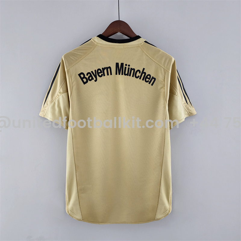 Unitedfootballkit.com | Retro Bayern Munich 2004-05 Away Jersey -Customize Name, Number and Patch | Worldwide Shipping