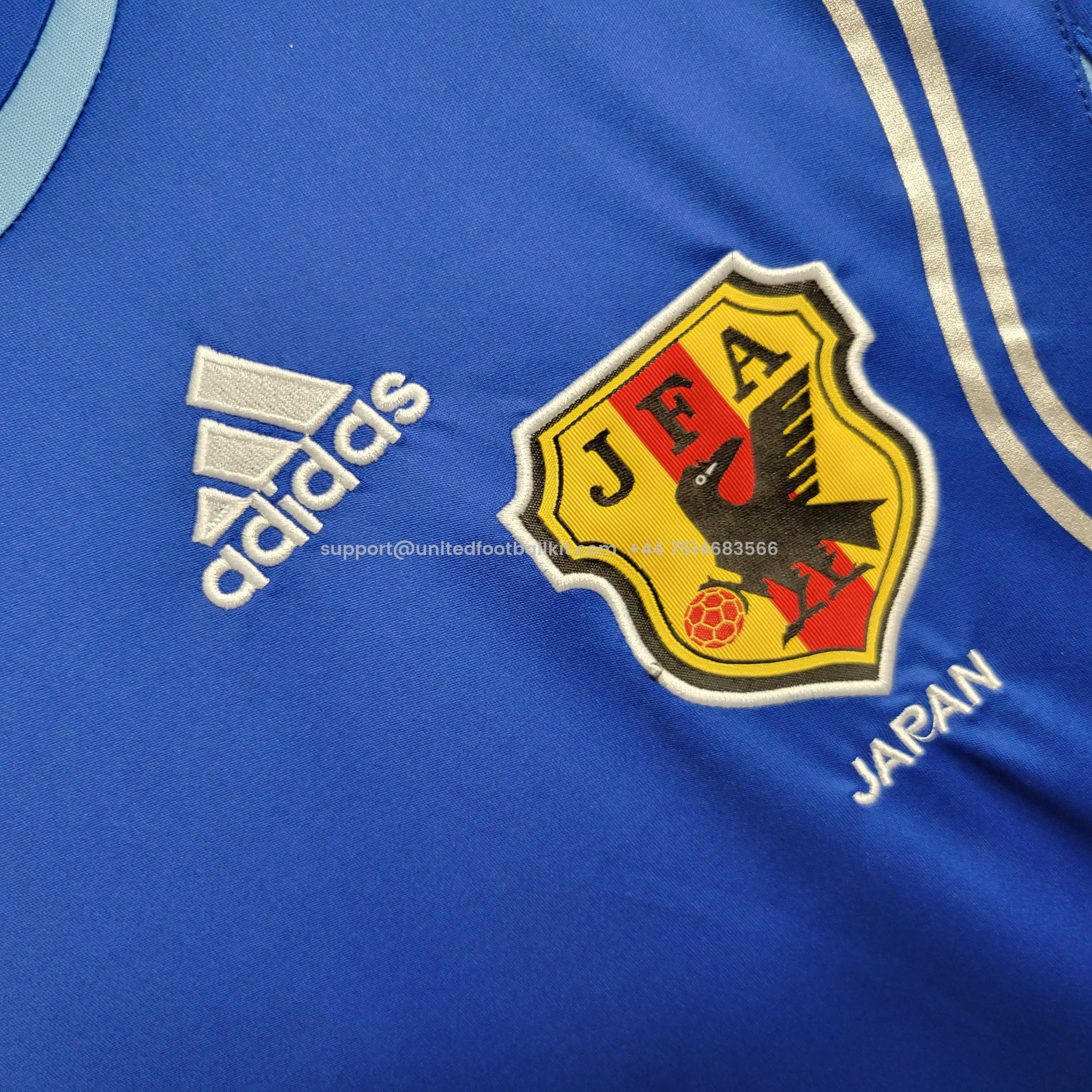Unitedfootballkit.com | Retro Japan 2006 Home Stadium Jersey -Customize Name, Number and Patch | Worldwide Shipping