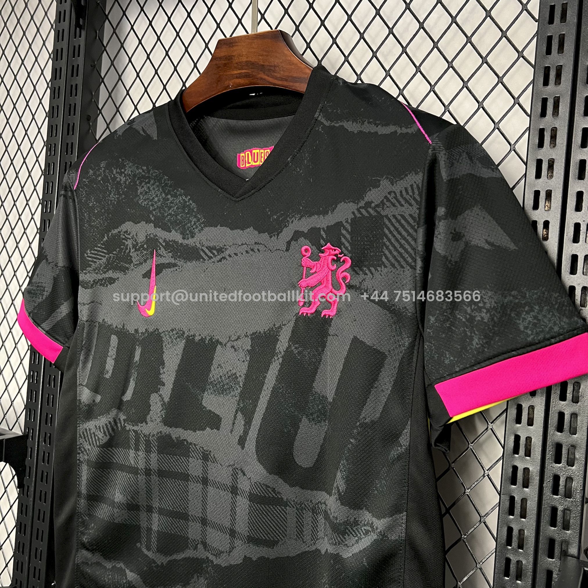 Unitedfootballkit.com | C.H.E.L.S.E.A 24-25 Unsponsored Third Jersey - Fans Version -Customize Name, Number and Patch | Worldwide Shipping