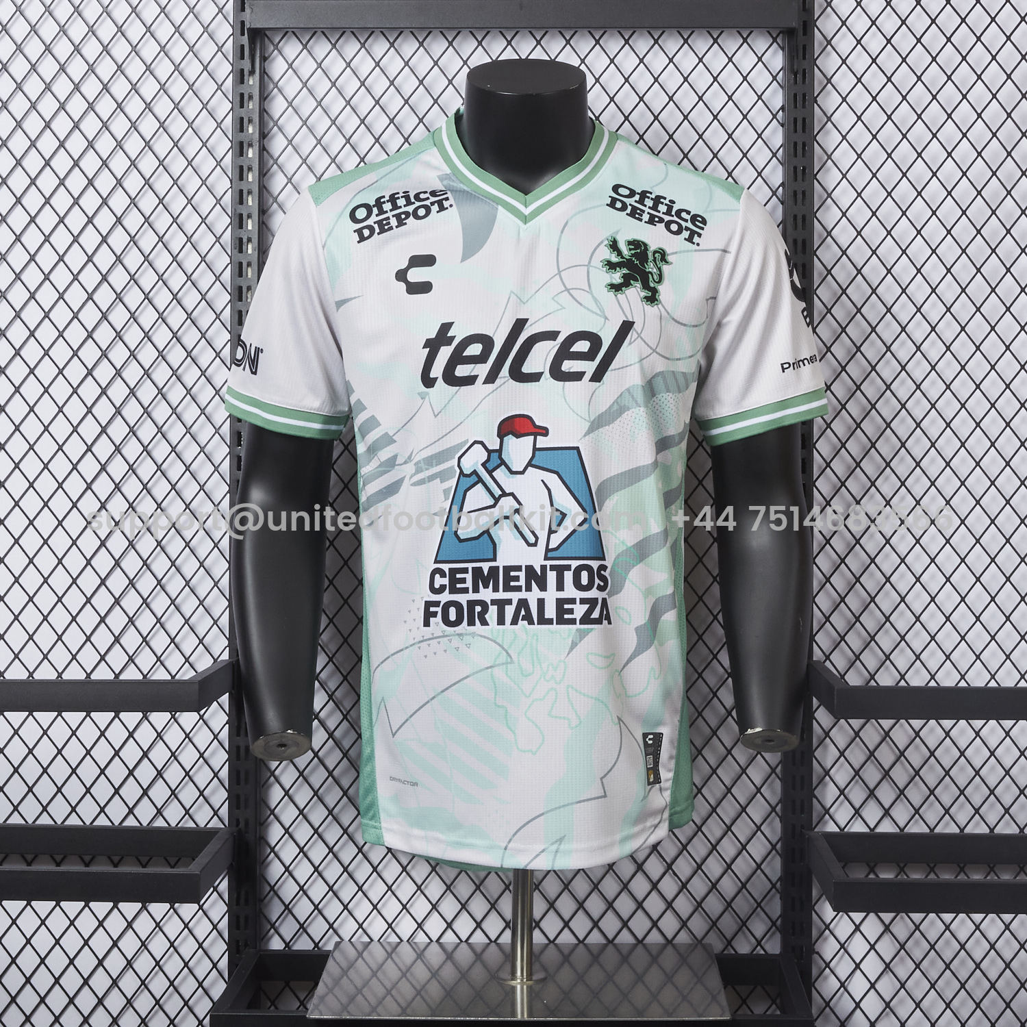 Unitedfootballkit.com | Club León Club Leon 25-26 Away Jersey - Player Version -Customize Name, Number and Patch | Worldwide Shipping