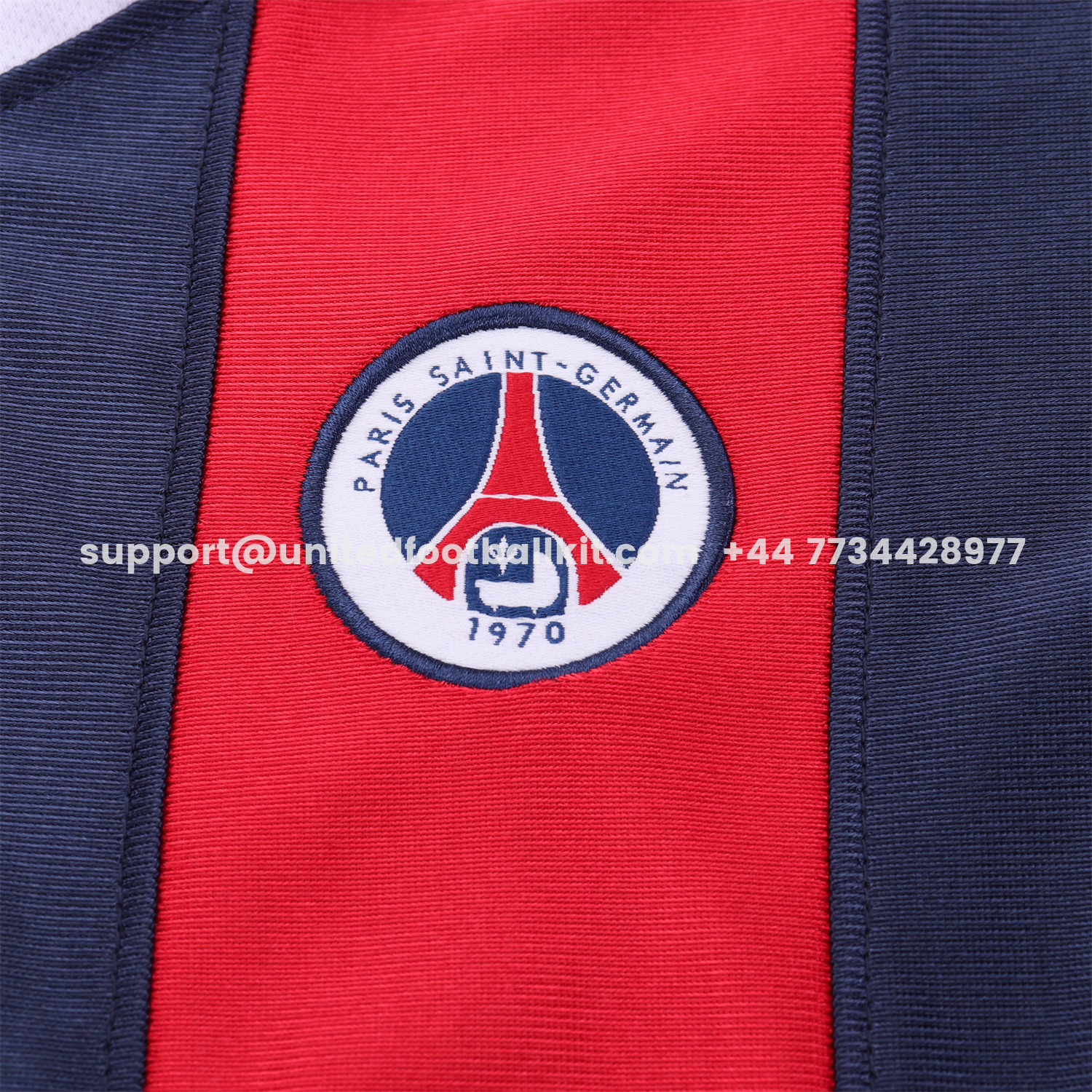 Unitedfootballkit.com | Retro Paris Saint-Germain PSG 2001-02 Home Kids Kit -Customize Name, Number and Patch | Worldwide Shipping