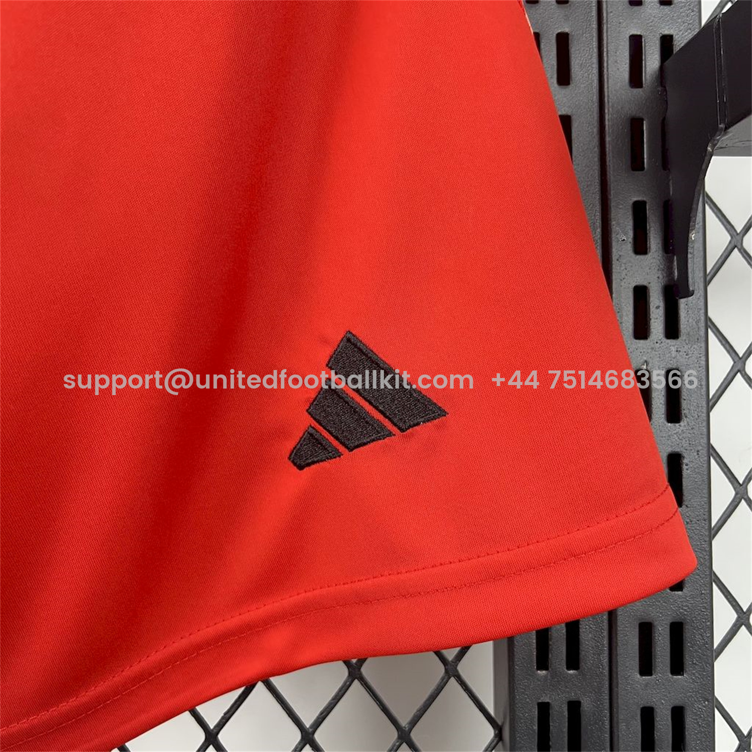 Unitedfootballkit.com | Universidad de Chile 25-26 Away Red Shorts- Fans Version -Customize Name, Number and Patch | Worldwide Shipping