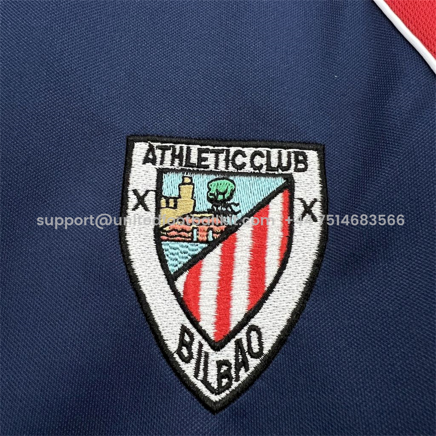 Unitedfootballkit.com | Retro Athletic Bilbao 1999-00 Away Jersey -Customize Name, Number and Patch | Worldwide Shipping