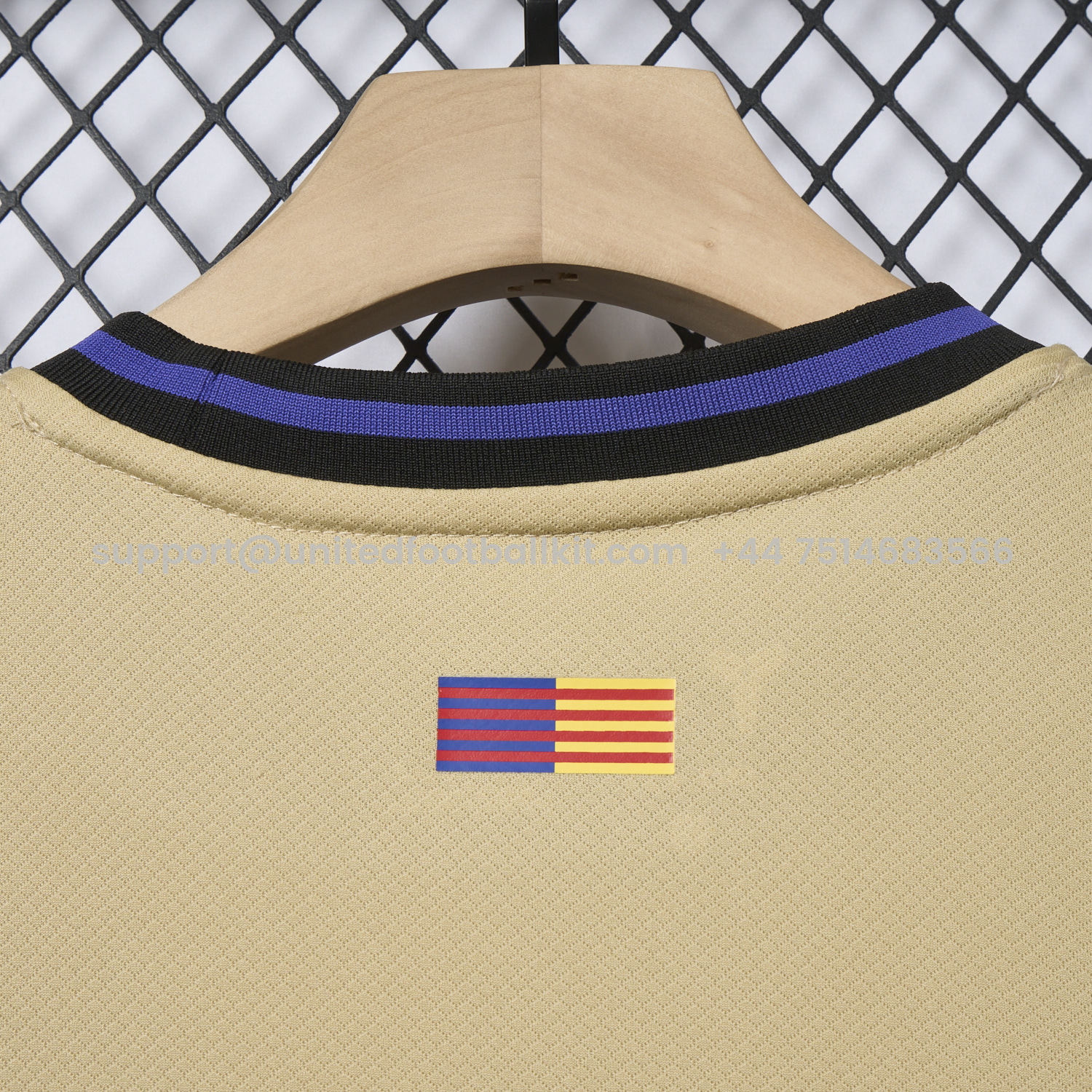 Unitedfootballkit.com | Barcelona 25-26 Away Jersey - Fans Version -Customize Name, Number and Patch | Worldwide Shipping