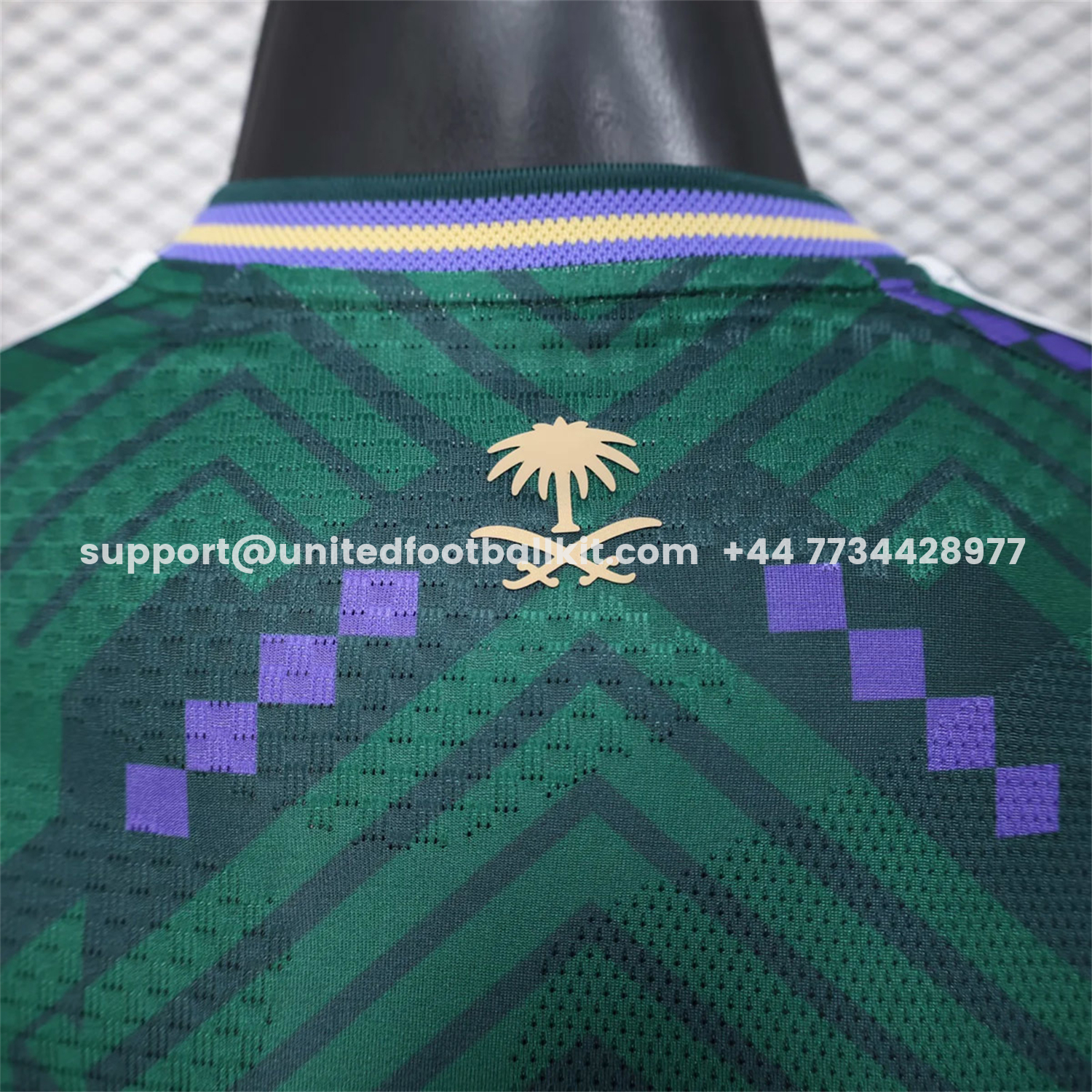 Unitedfootballkit.com | Saudi Arabia 2026 Home Jersey - Player Version -Customize Name, Number and Patch | Worldwide Shipping