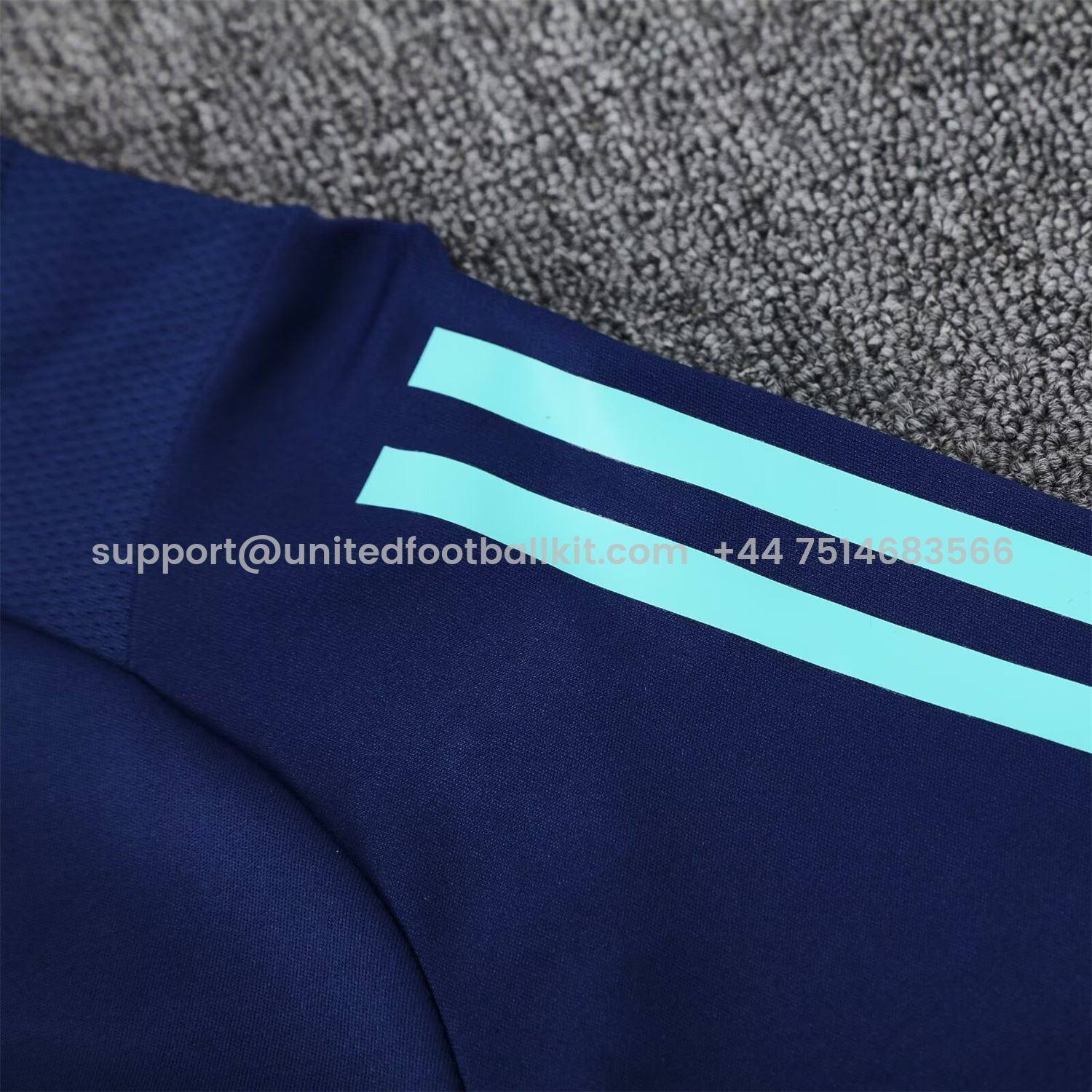 Unitedfootballkit.com | Flamengo 25-26 Short-Sleeve Kids Training Set - Royal Blue With Royal Blue -Customize Name, Number and Patch | Worldwide Shipping