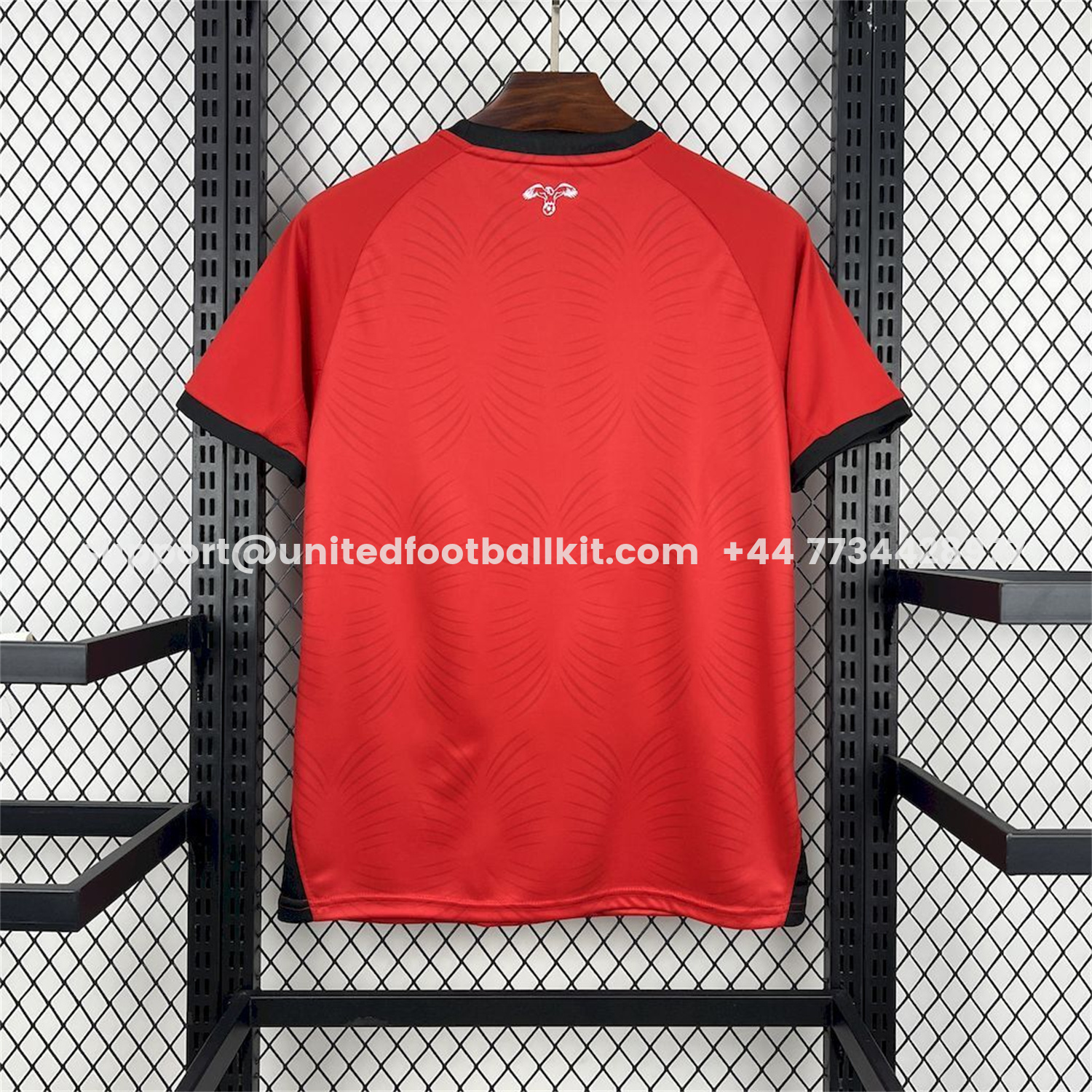 Unitedfootballkit.com | Jordan 2026 Away Red Jersey - Fans Version -Customize Name, Number and Patch | Worldwide Shipping
