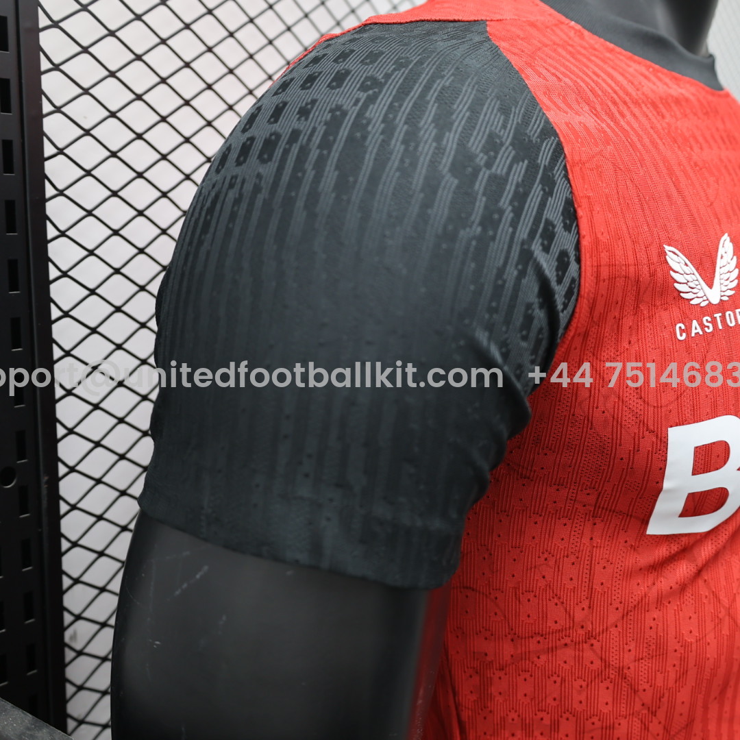 Unitedfootballkit.com | Bayer 04 Leverkusen 24-25 Home Stadium Jersey - Player Version -Customize Name, Number and Patch | Worldwide Shipping