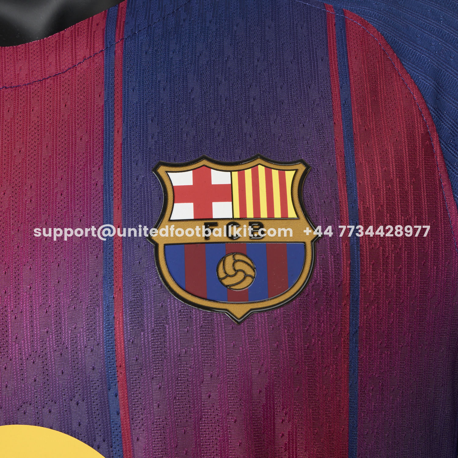 Unitedfootballkit.com | 【Yamal Special Font】Barcelona 25-26 Home Jersey - Player Version -Customize Name, Number and Patch | Worldwide Shipping