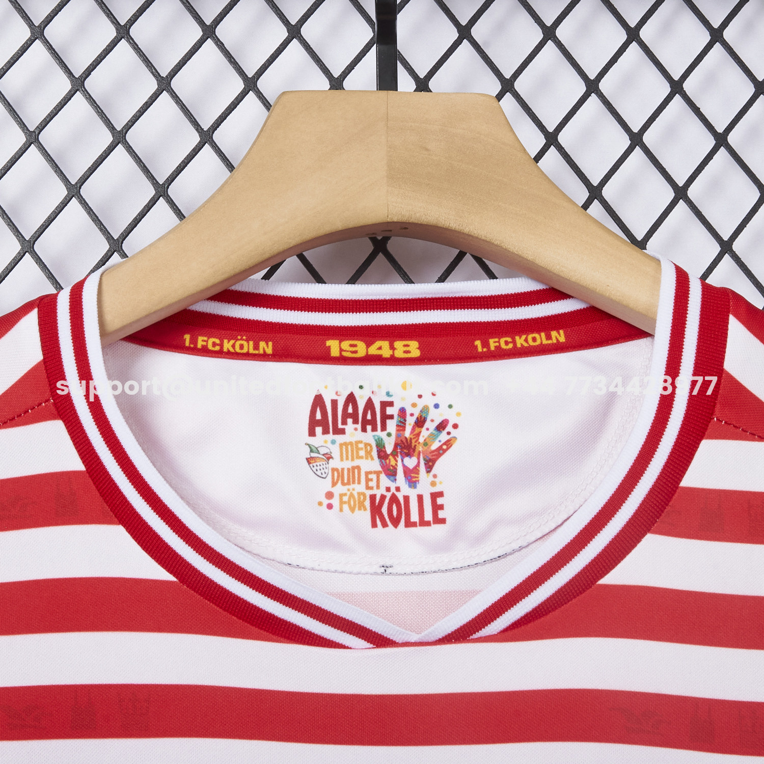 Unitedfootballkit.com | Köln 25-26 Carnival Special Long Sleeves Jersey - Fans Version -Customize Name, Number and Patch | Worldwide Shipping