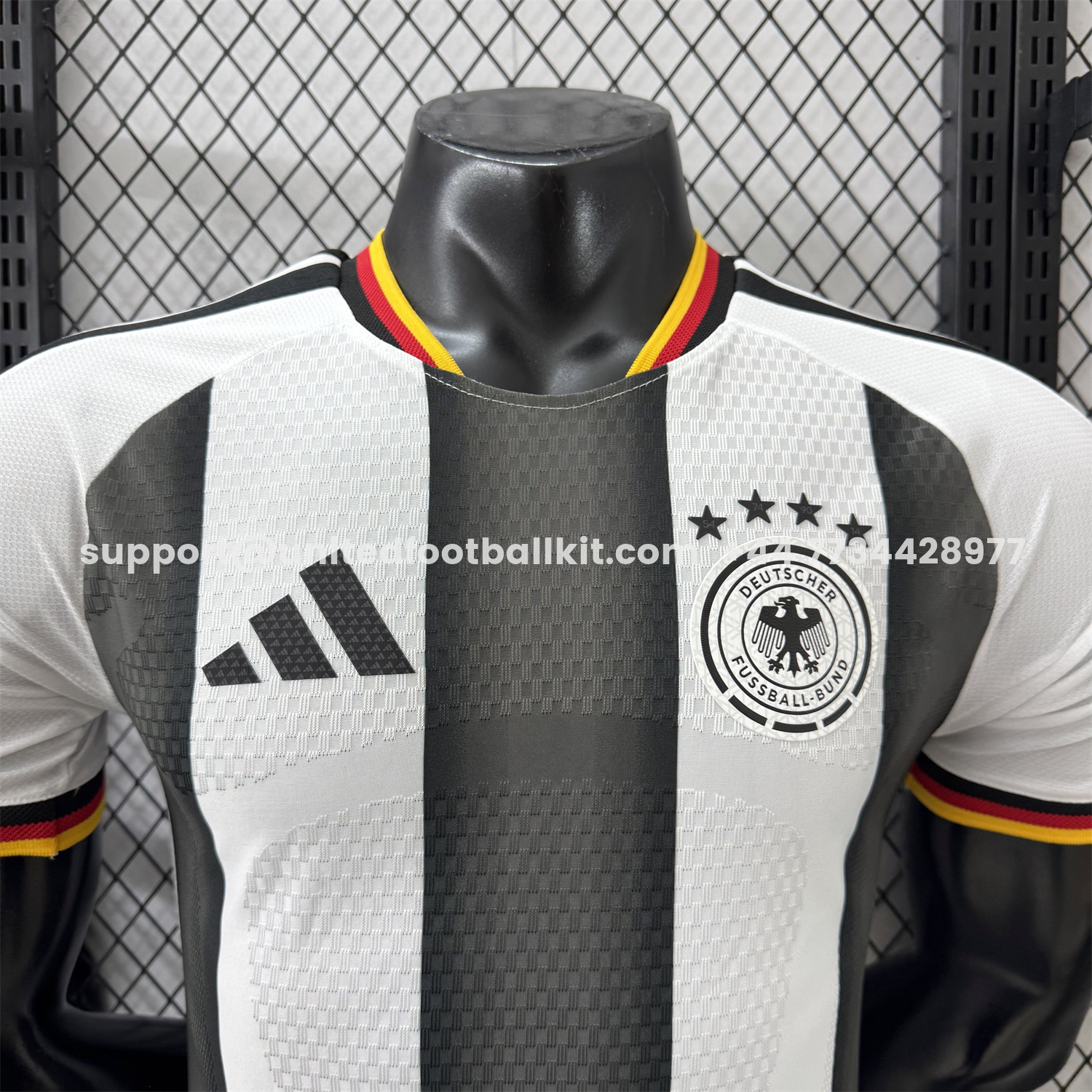 Unitedfootballkit.com | Germany 2026 Black And White Special Jersey - Player Version -Customize Name, Number and Patch | Worldwide Shipping