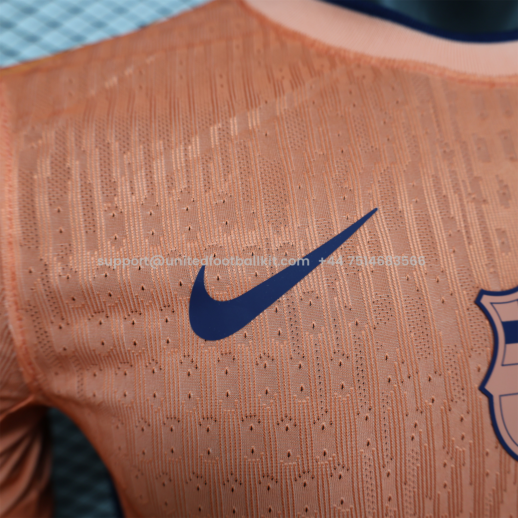 Unitedfootballkit.com | Barcelona 24-25 Orange Special Edition Jersey - Player Version -Customize Name, Number and Patch | Worldwide Shipping