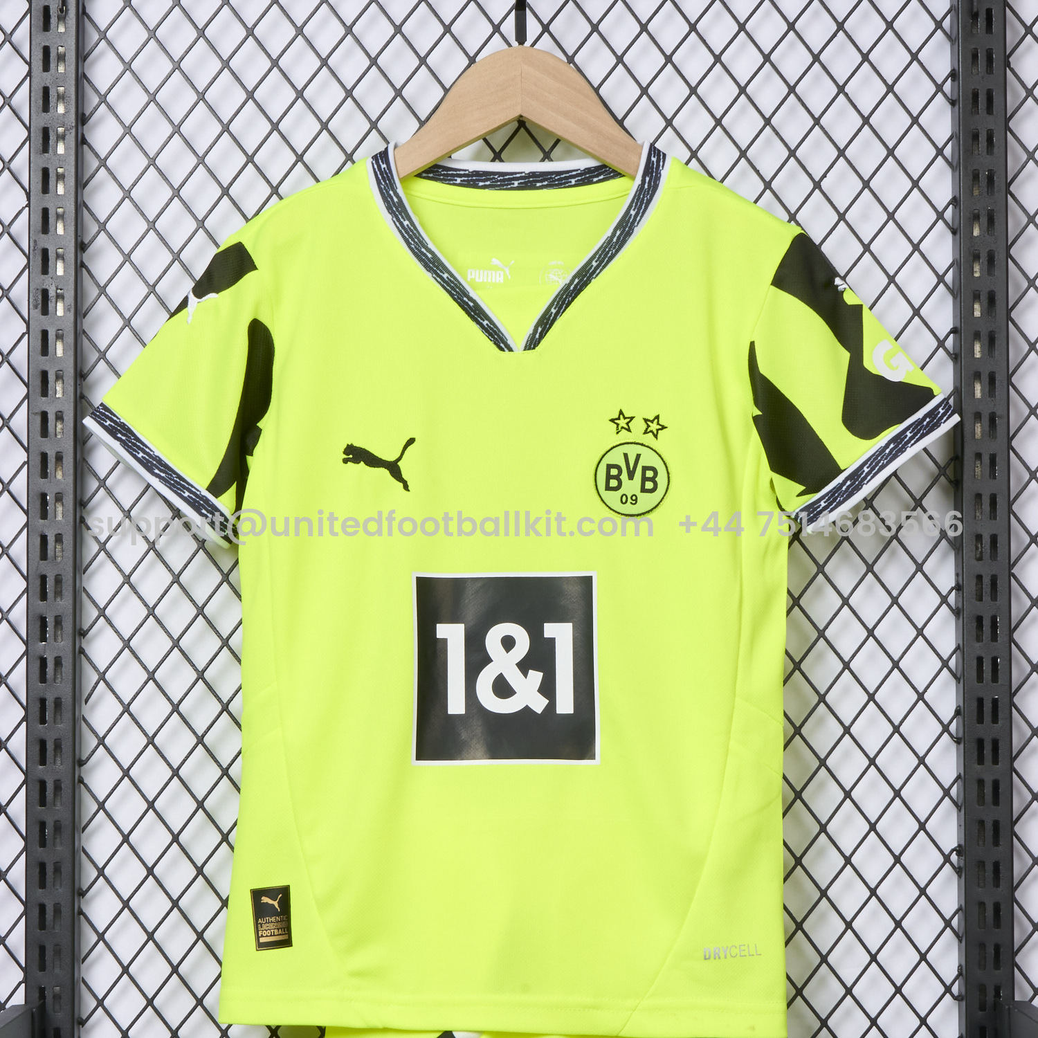 Unitedfootballkit.com | Dortmund 24-25 Yellow Alert Special Edition Kids Kit -Customize Name, Number and Patch | Worldwide Shipping