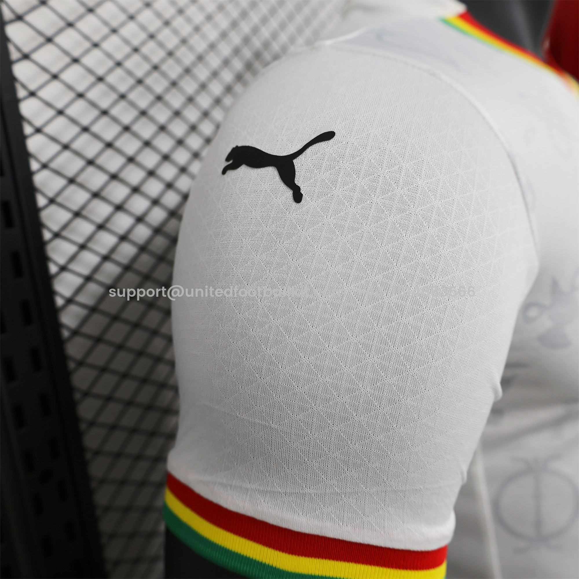Unitedfootballkit.com | Ghana 2024-25 Home Jersey - Player Version -Customize Name, Number and Patch | Worldwide Shipping
