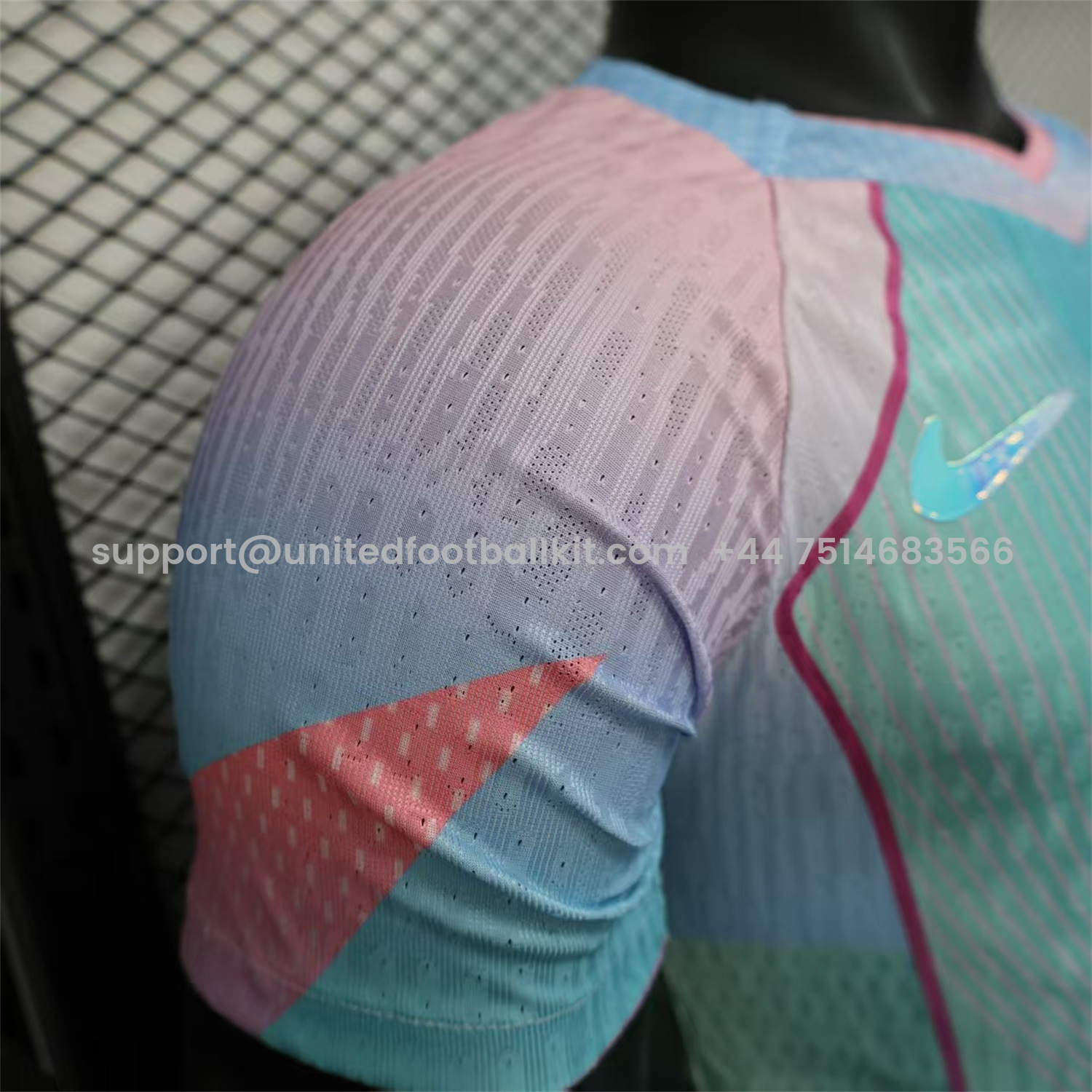 Unitedfootballkit.com | Barcelona 25-26 Pink & Blue & Purple Special Jersey - Player Version -Customize Name, Number and Patch | Worldwide Shipping