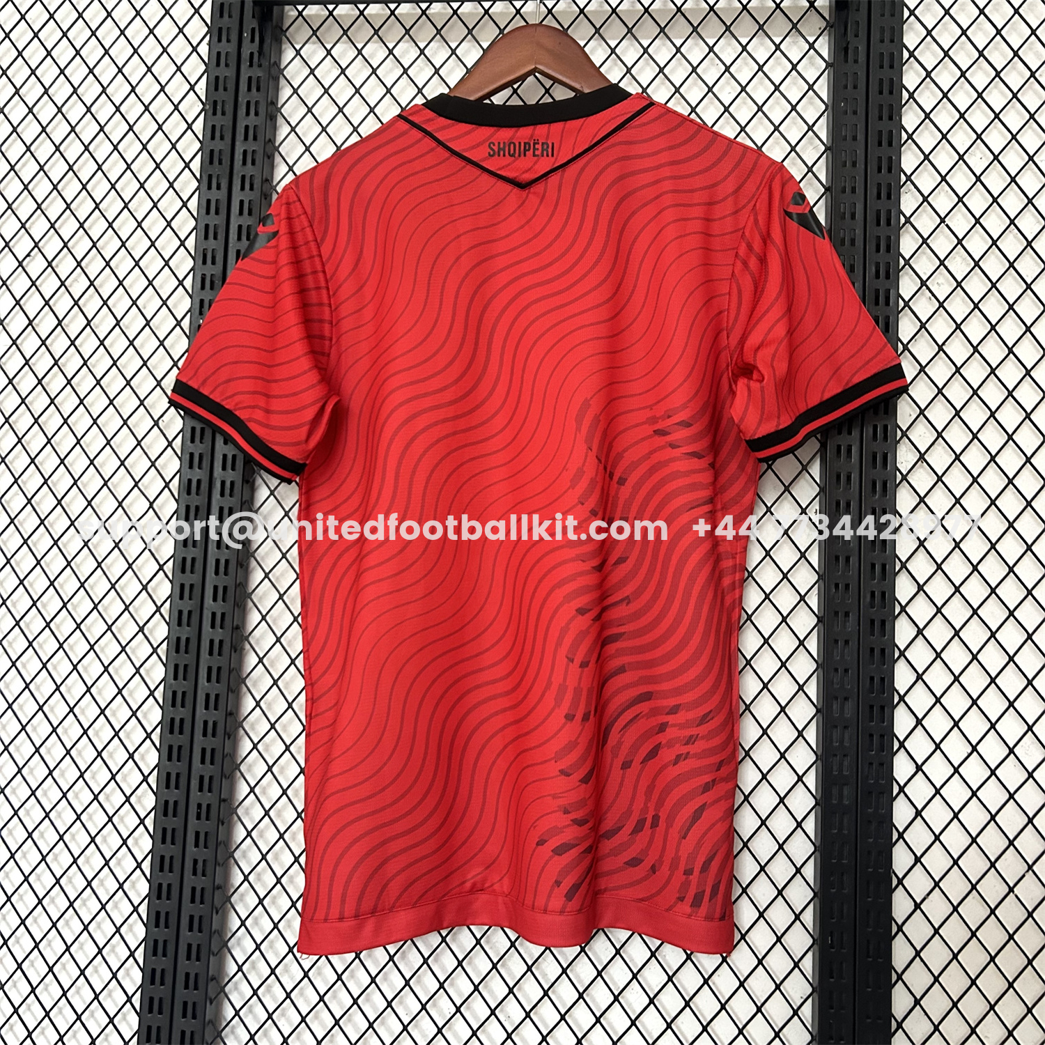 Unitedfootballkit.com | Albania 2026 Home Red Jersey - Fans Version -Customize Name, Number and Patch | Worldwide Shipping