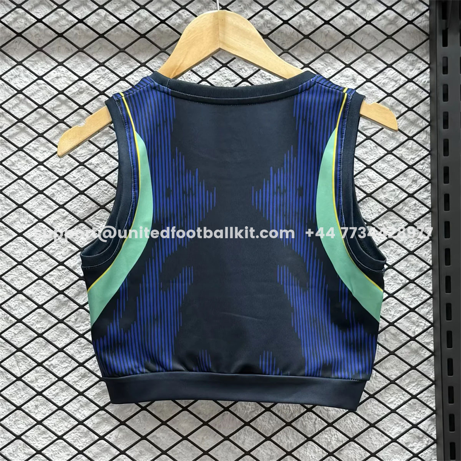 Unitedfootballkit.com | Women's Brazil 2026 Away Yoga Vest -Customize Name, Number and Patch | Worldwide Shipping