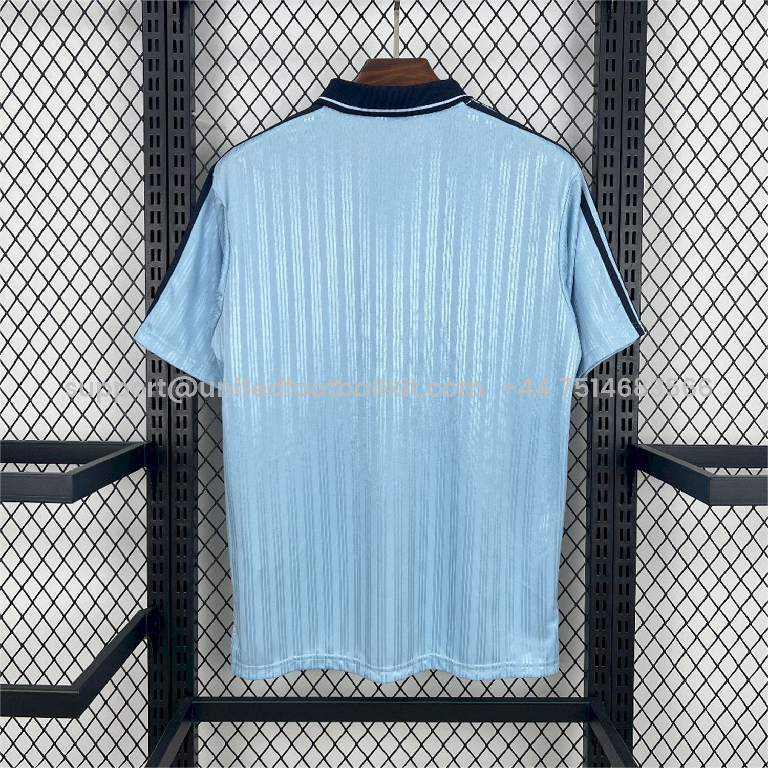 Unitedfootballkit.com | Bohemian 25-26 Oasis Originals Tour Light Blue Jersey - Fans Version -Customize Name, Number and Patch | Worldwide Shipping